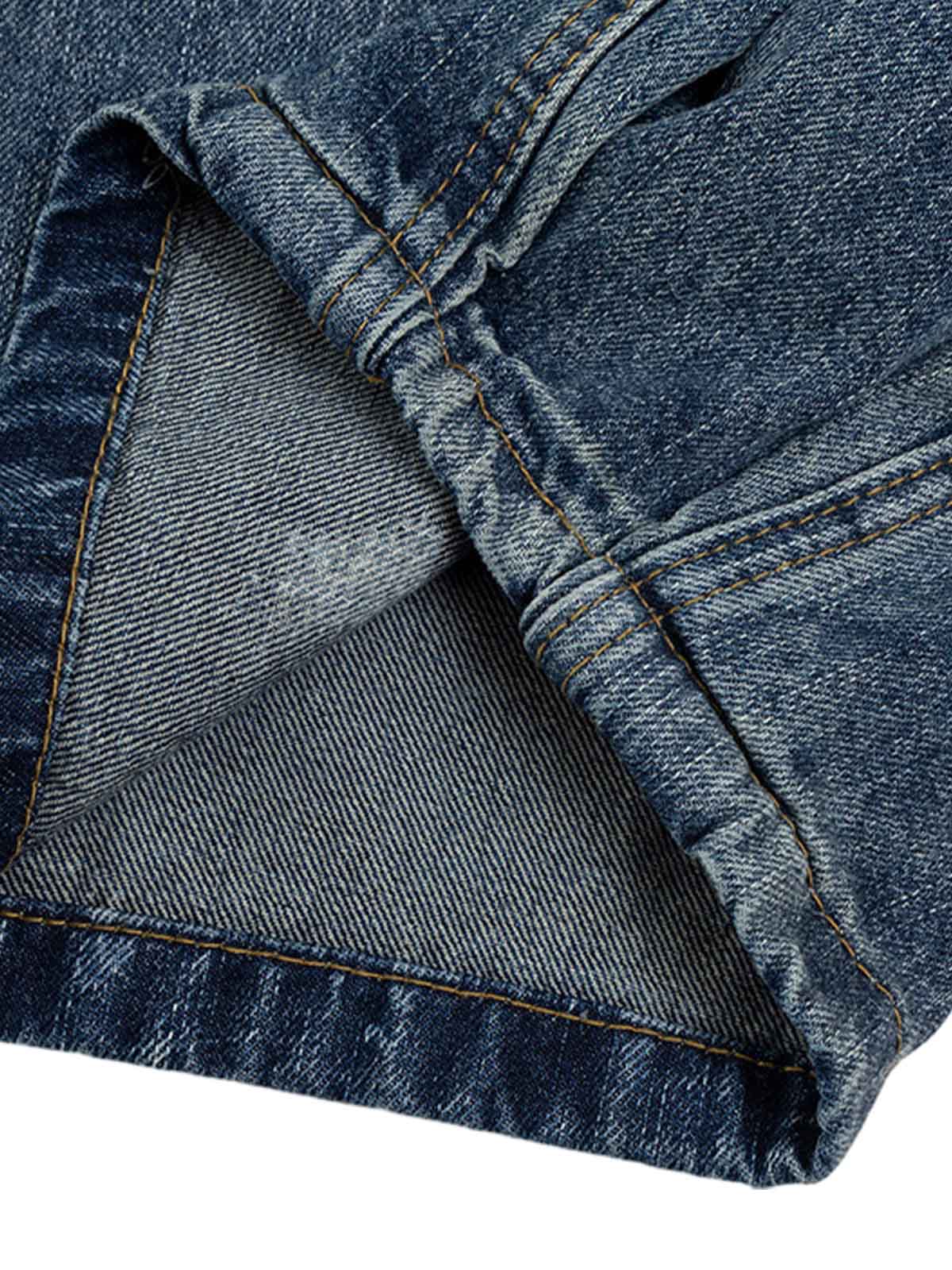 Cleanfit Washed Barrel Jeans