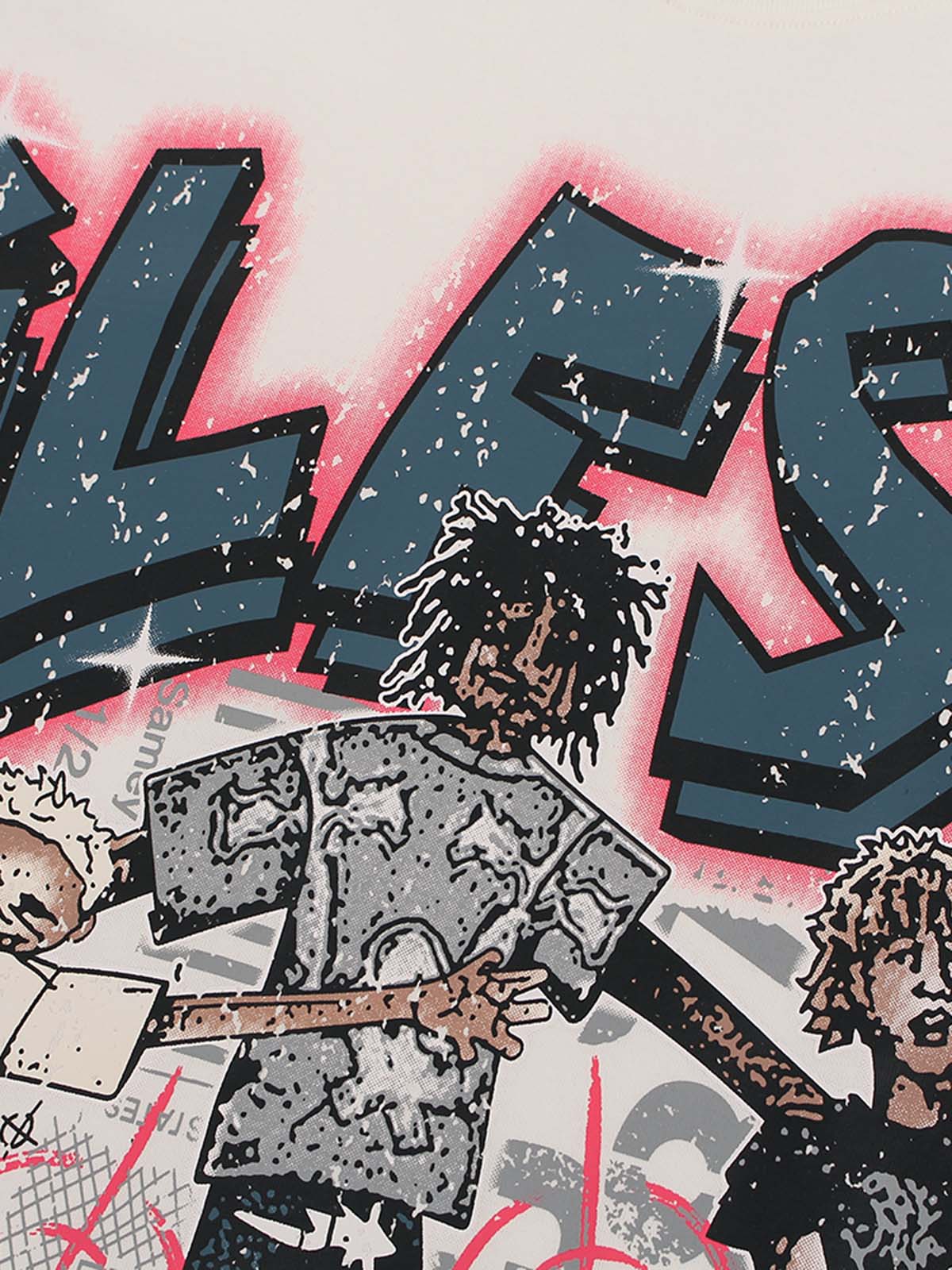 Retro Street GLESA Graphic T-Shirt