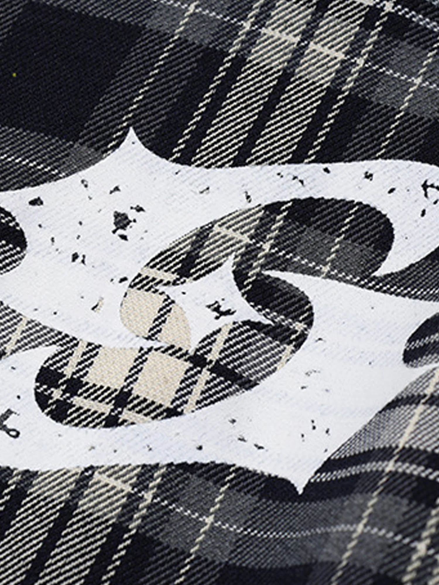 Thesupermade High Street Hip Hop Spray Print Shirt