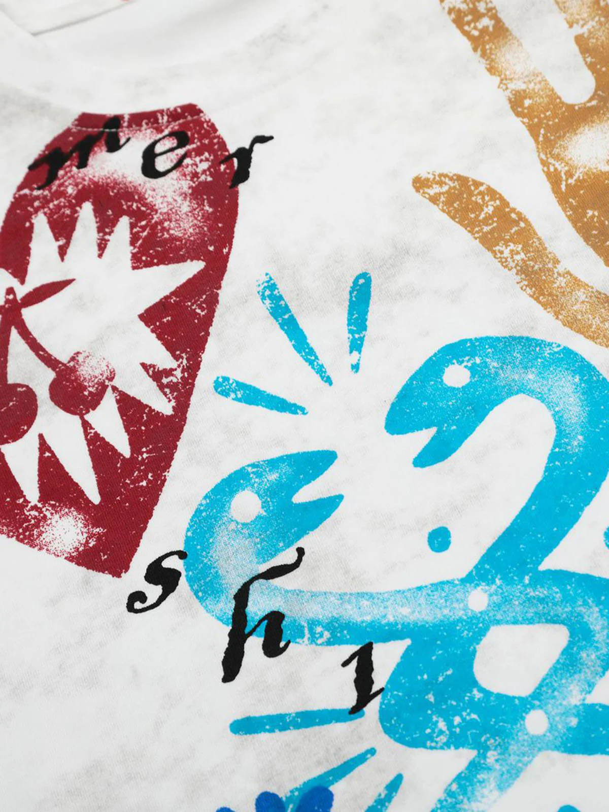 Vibrant Graphic Print T-Shirt