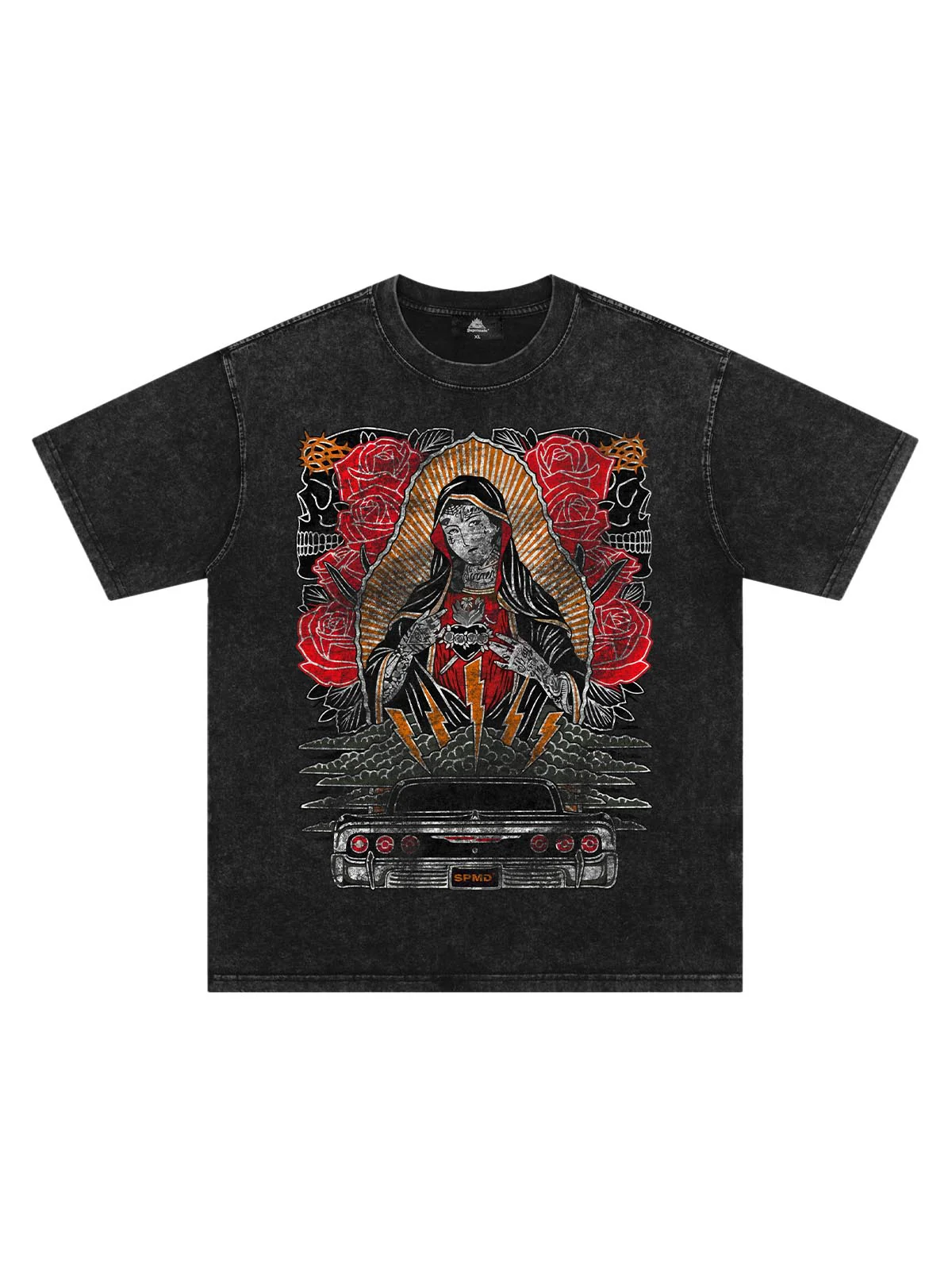 Original Vintage Virgin Mary Graphic T-Shirt