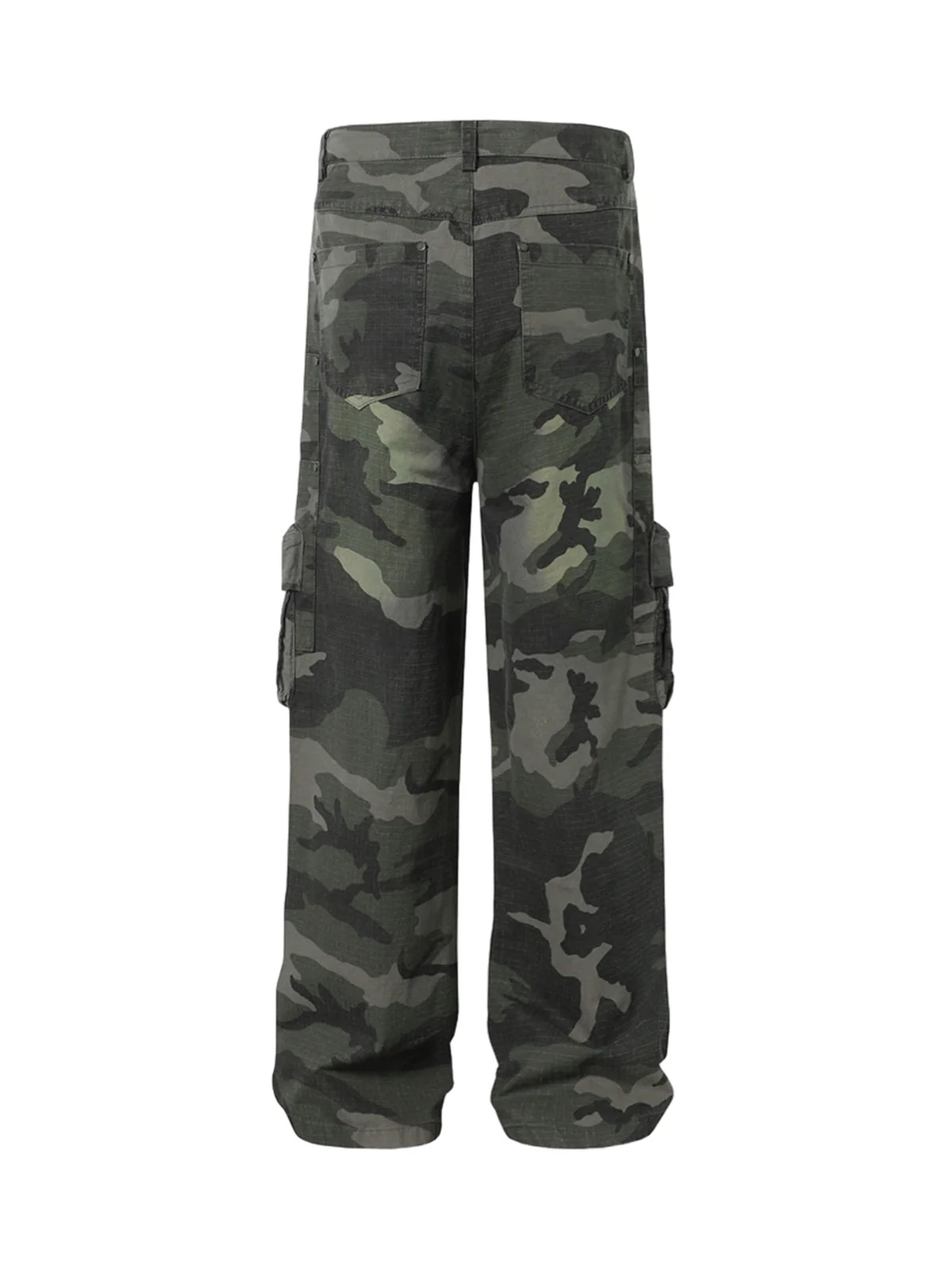 Camouflage Multi-Pockets Cargo Pants