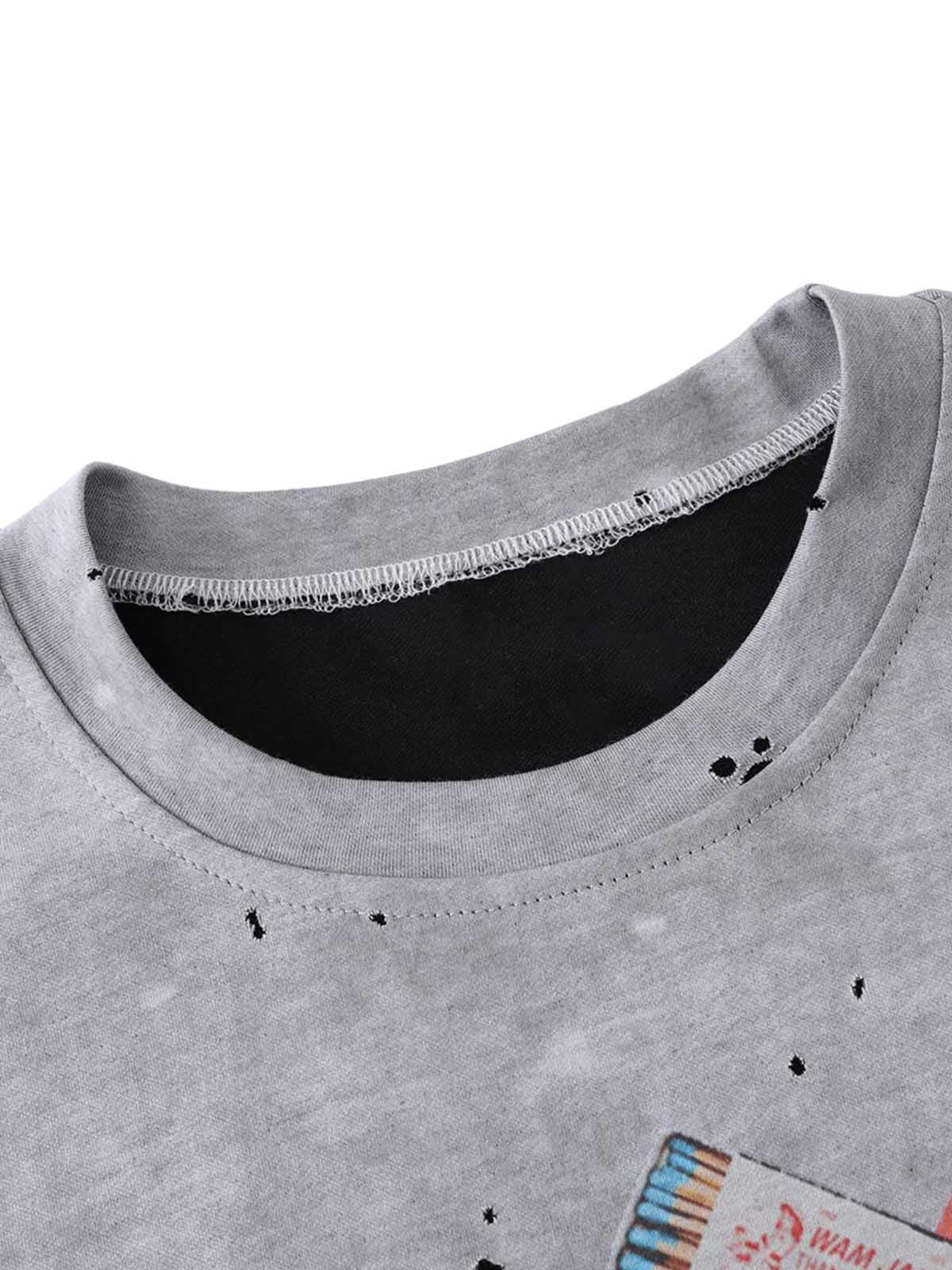 Retro Ink Splash T-shirt