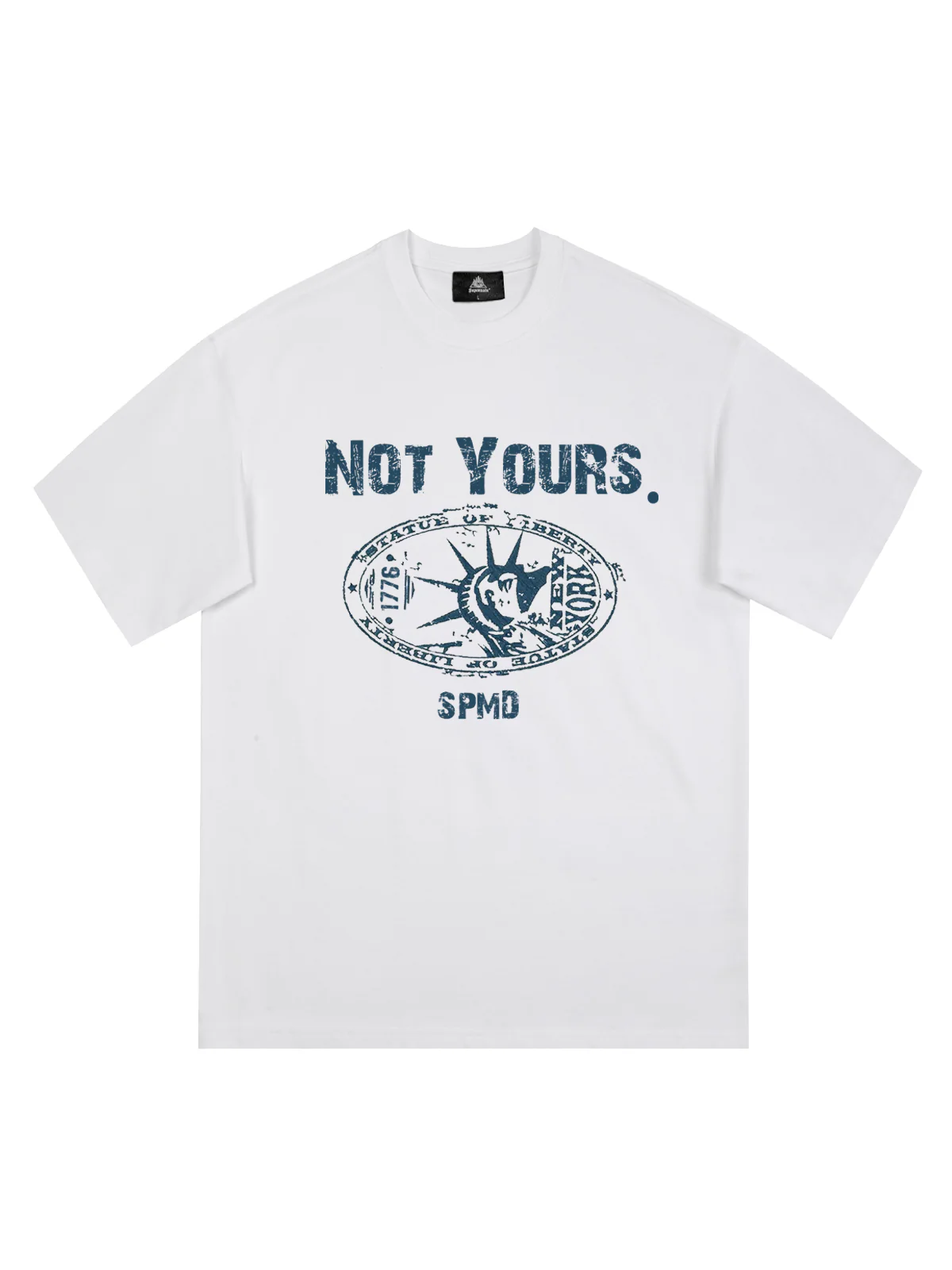 Original Statue Of Liberty Stamp Print T-shirt