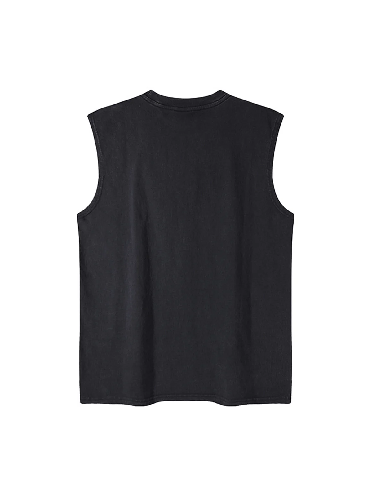 Graphic Lettering Chain Vest