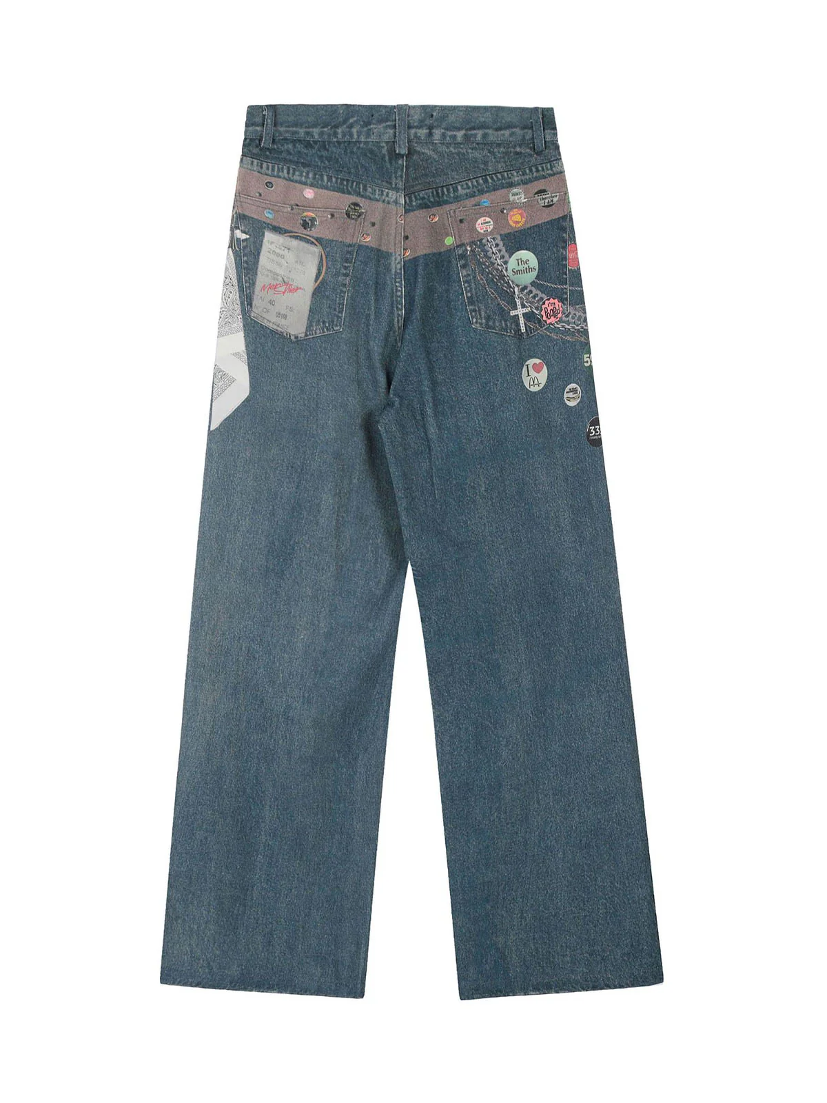 Street Washed Cleanfit Straight Jeans