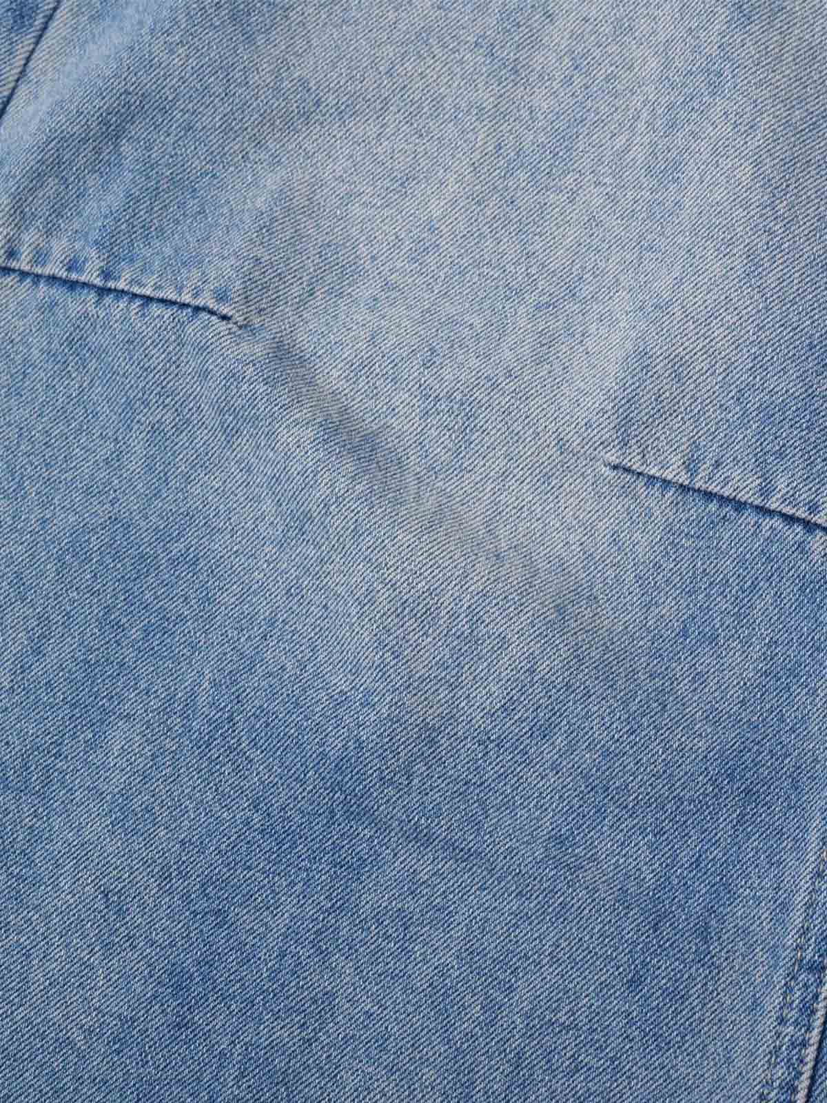 Washed Cleanfit  Barrel Jeans