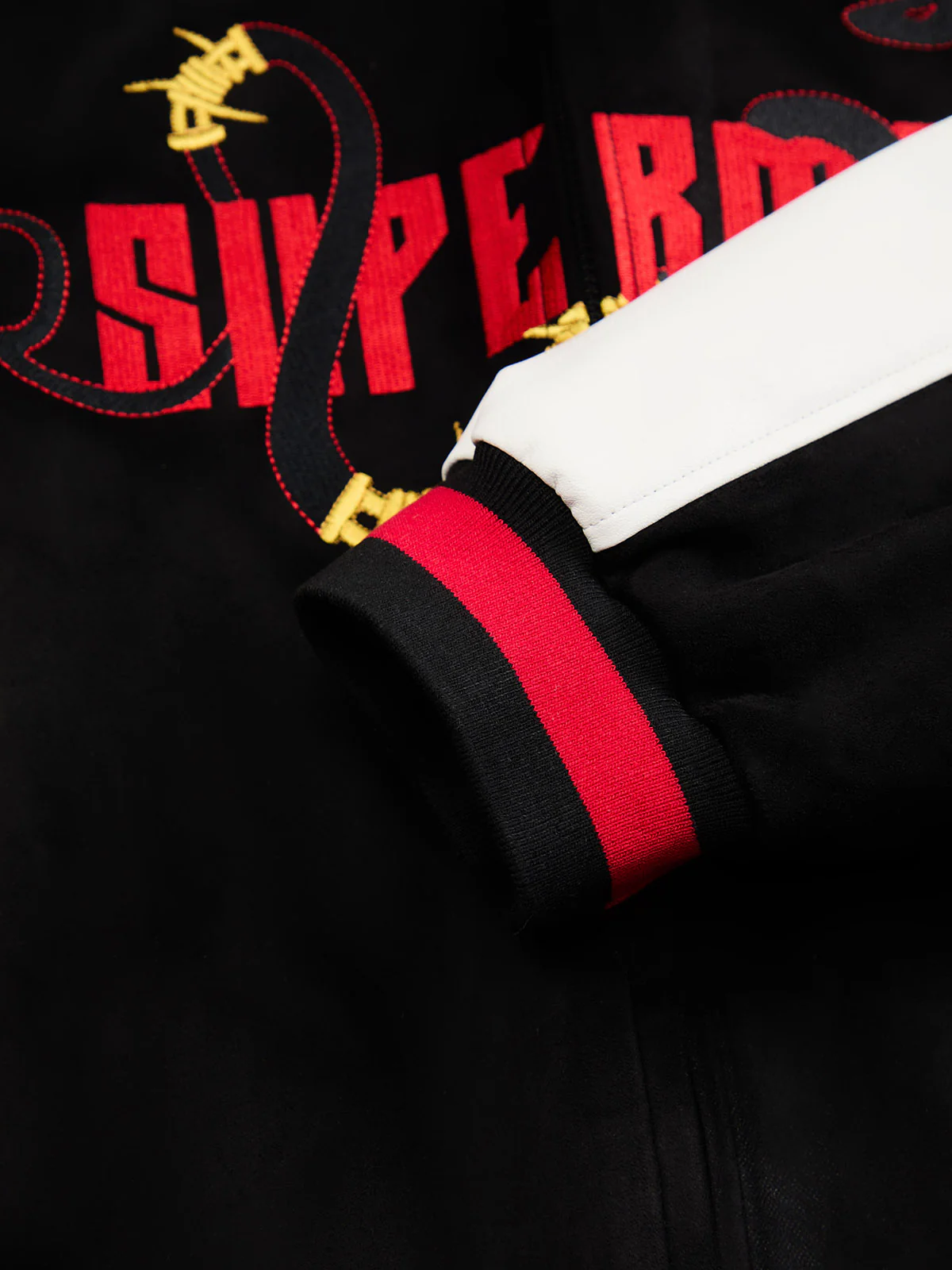 Original Embroidered Jersey Bomber Jacket - 2346