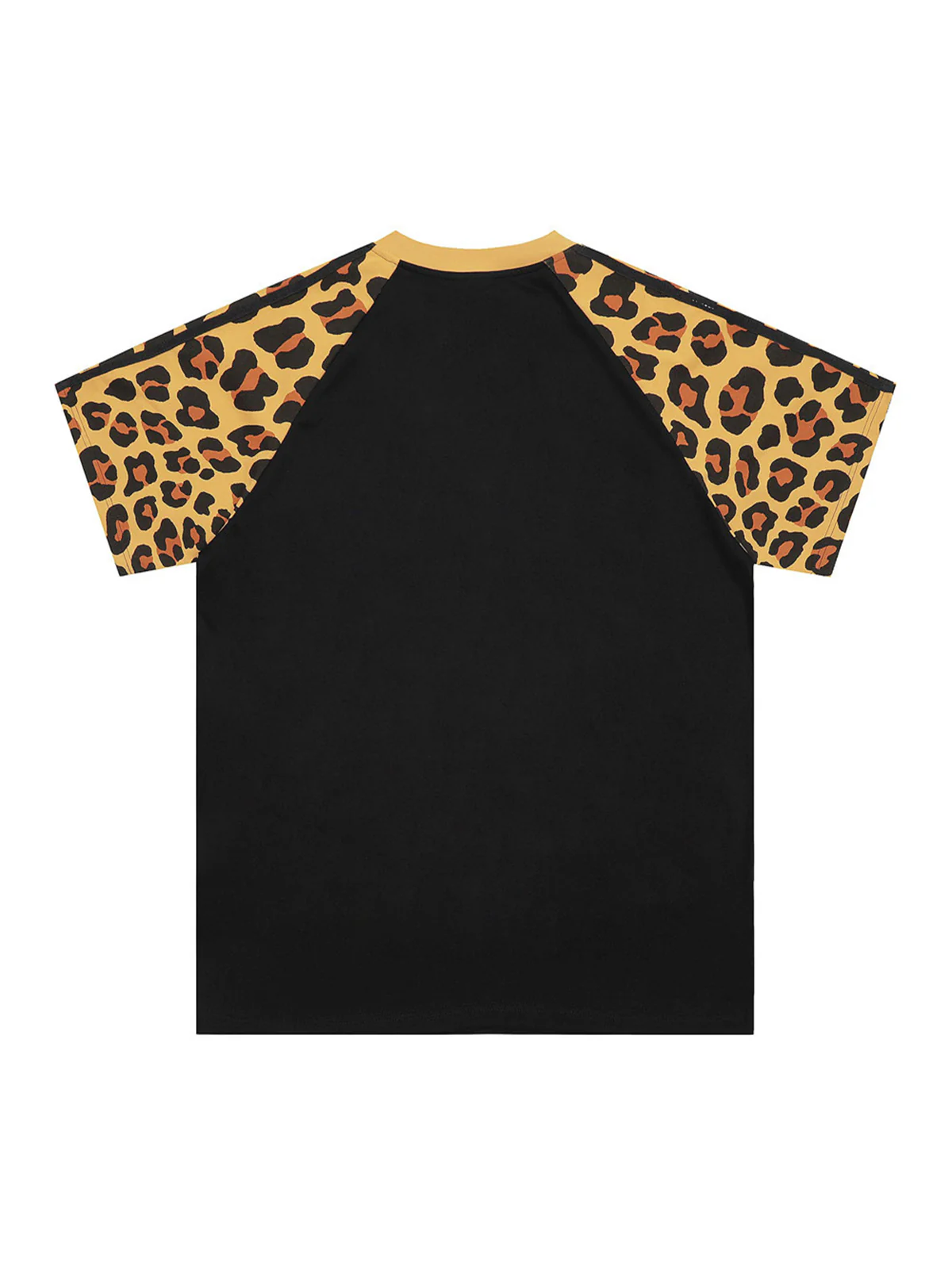 Cheetah Print Raglan Sleeve T-Shirt