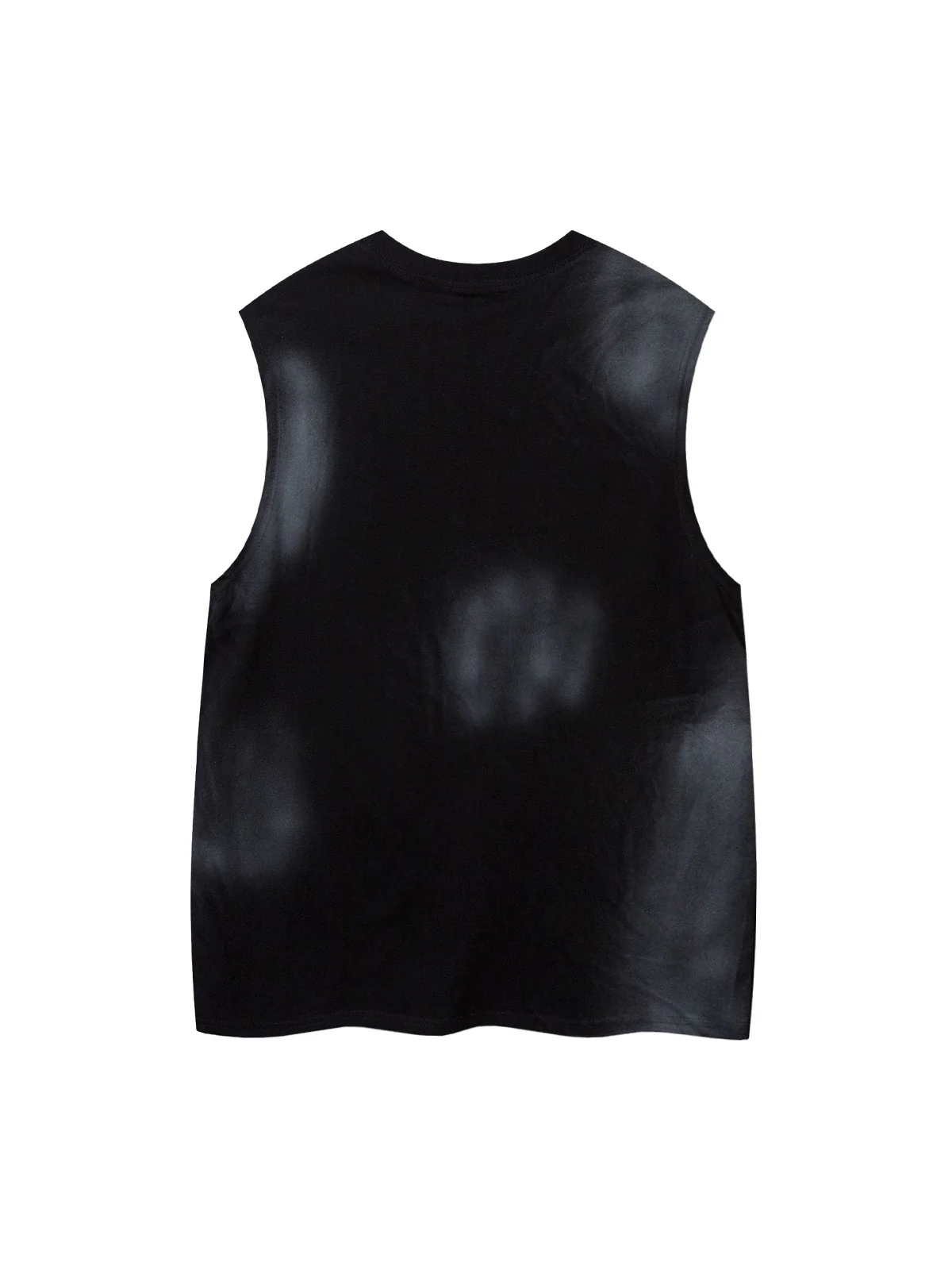 Letter Patchwork Gradient Tank Top