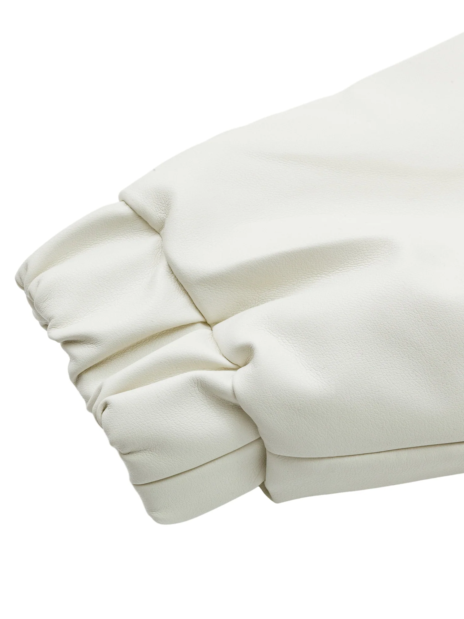 Thesupermade Embroidered Fur Collar PU leather Quilted Jacket - 2272