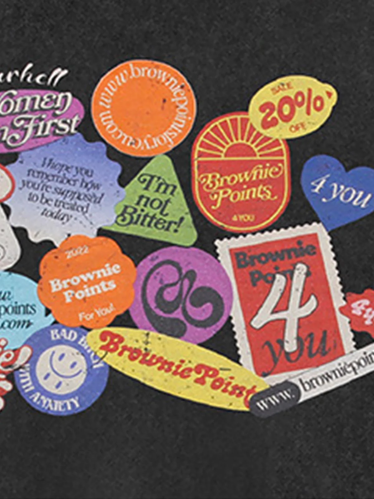 Graffiti Crew Neck T-Shirt