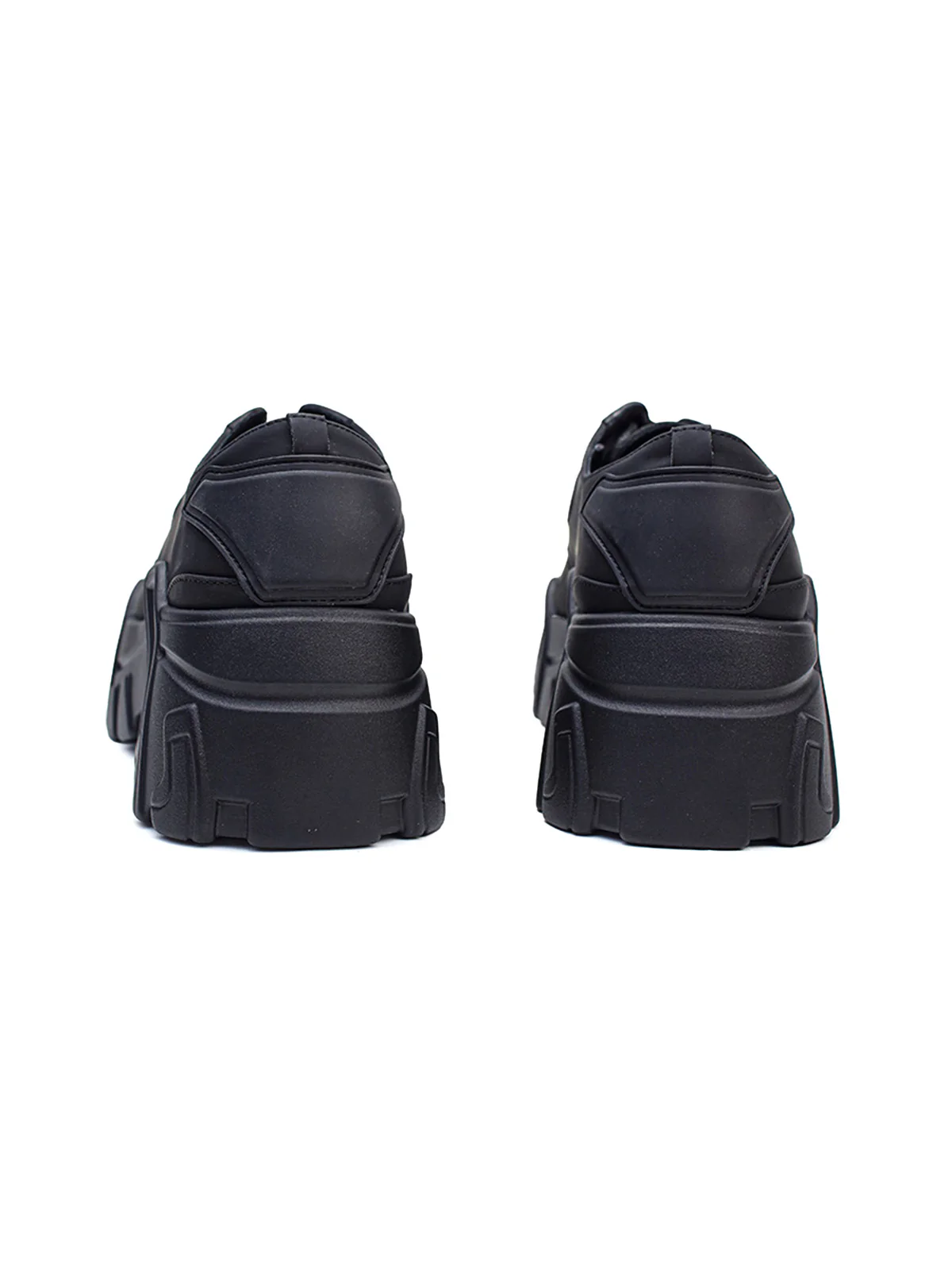 All-Black Platform Shoes