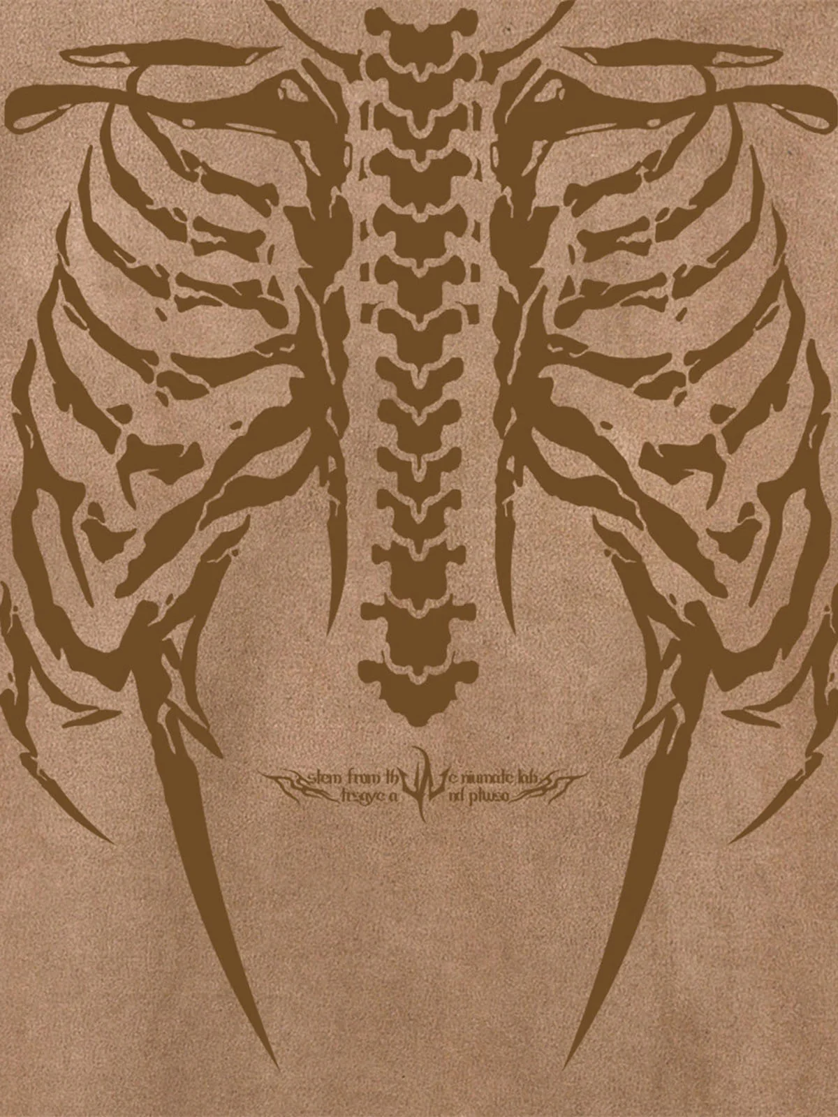 Skeleton Graphic Oversized T-Shirt