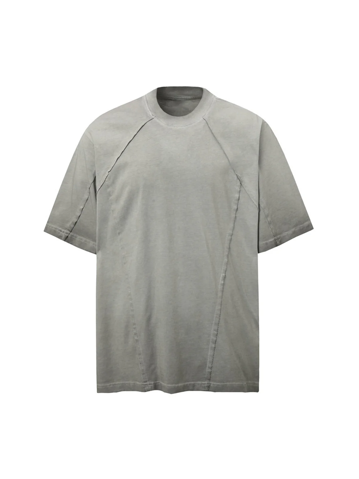 Street Split Studded Patch T-shirt