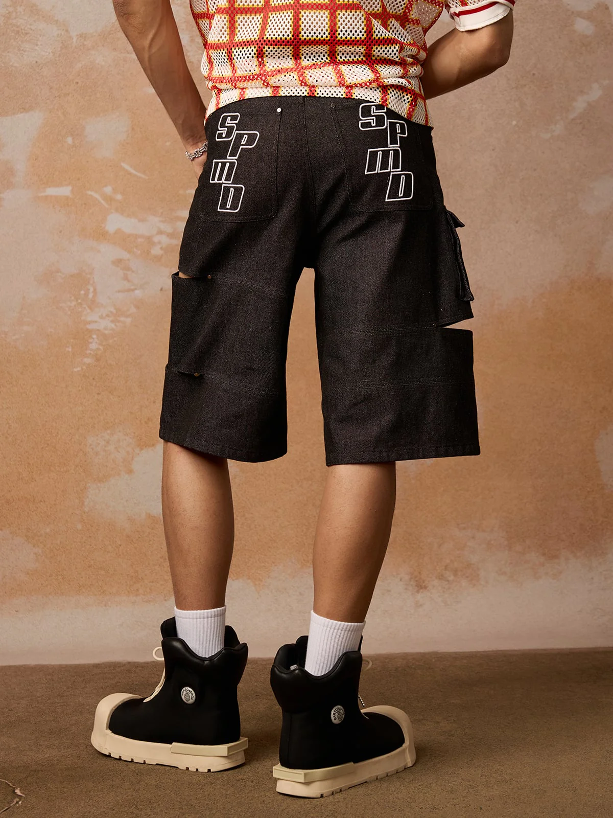 Original Side Cut Cargo Jort - 2361