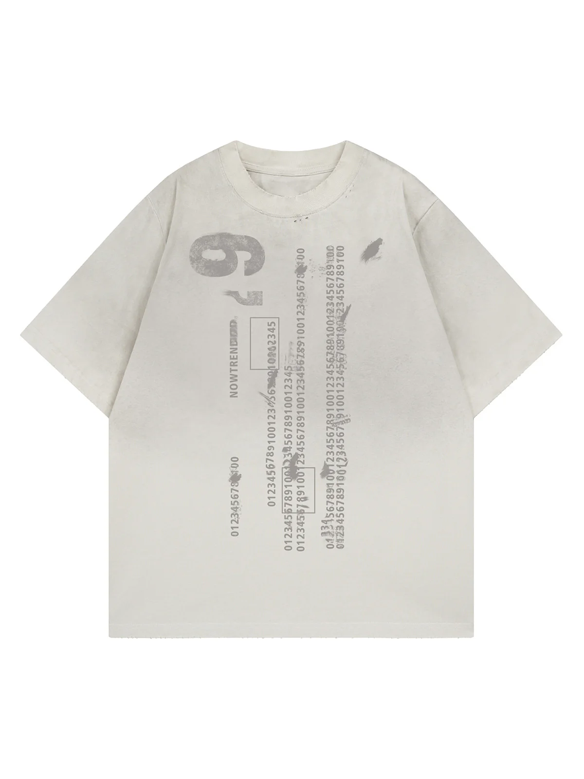 Distressed Digital Print T-shirt