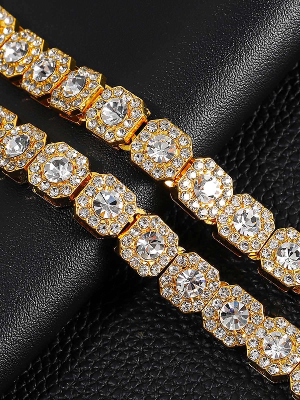 Thesupermade Round Diamond Cuban Necklace