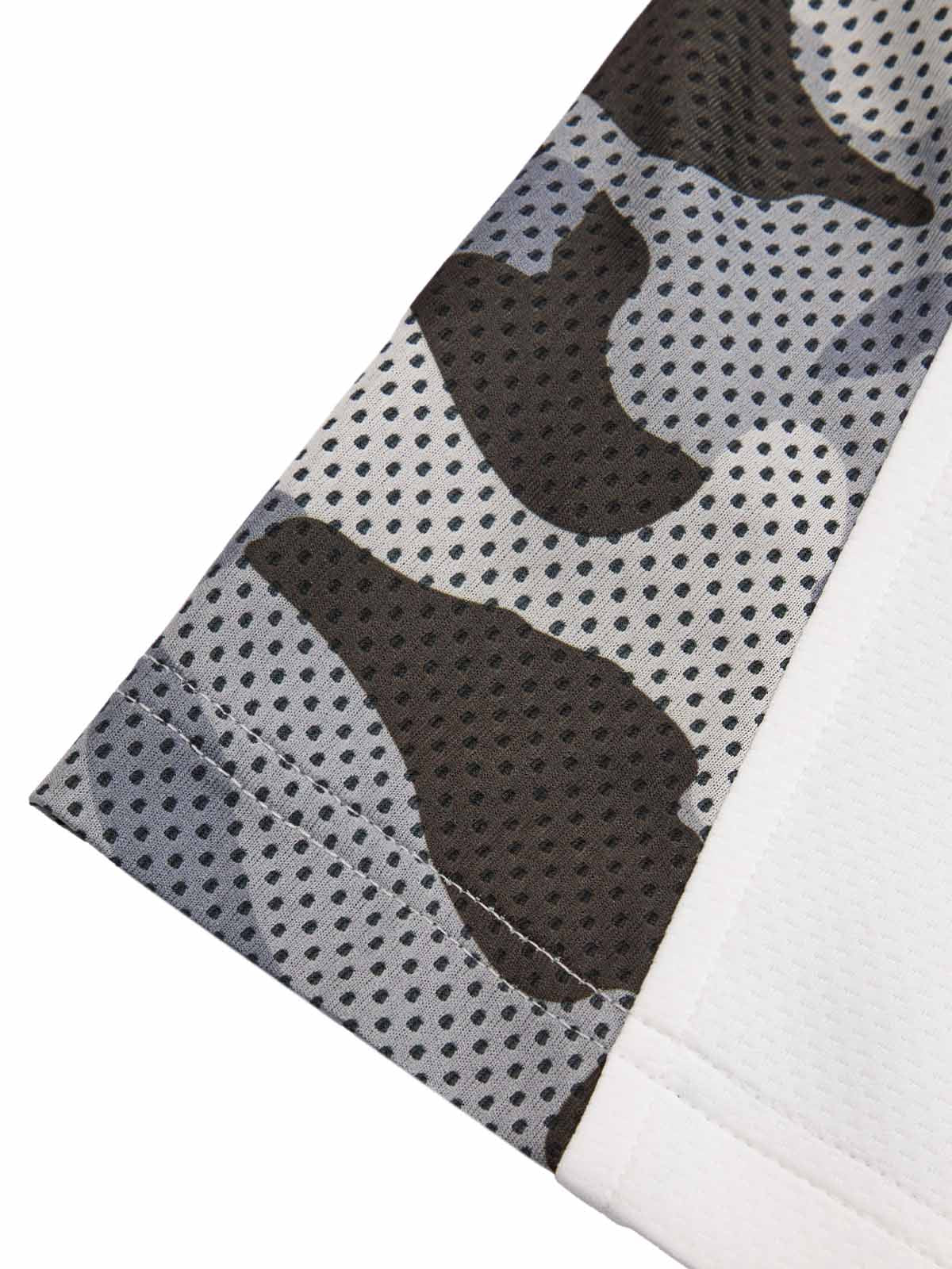 Original Camouflage Spliced Baseball T-Shirt - 2350