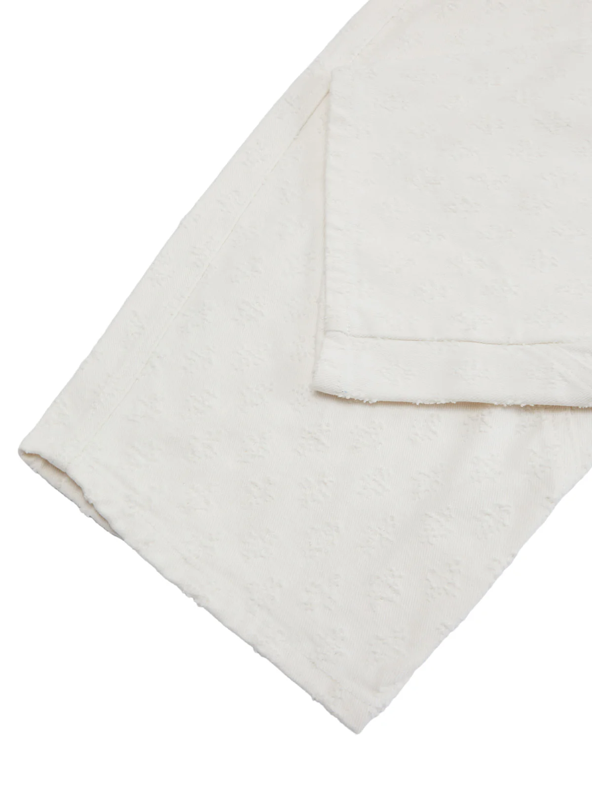 Textured Structured Barrel Jeans