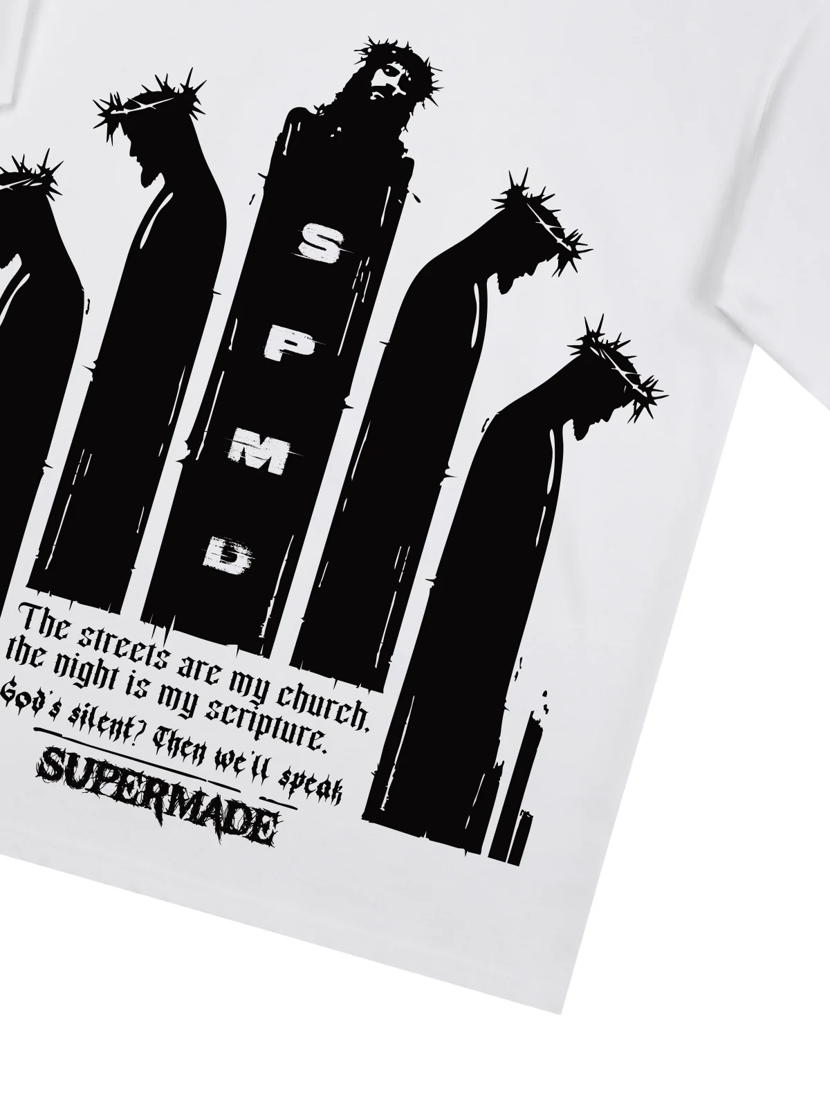 Original Saint Slogan Graphic T-Shirt