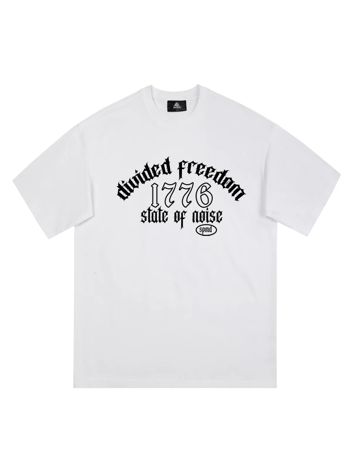 Original 1776 Lettering Print T-shirt
