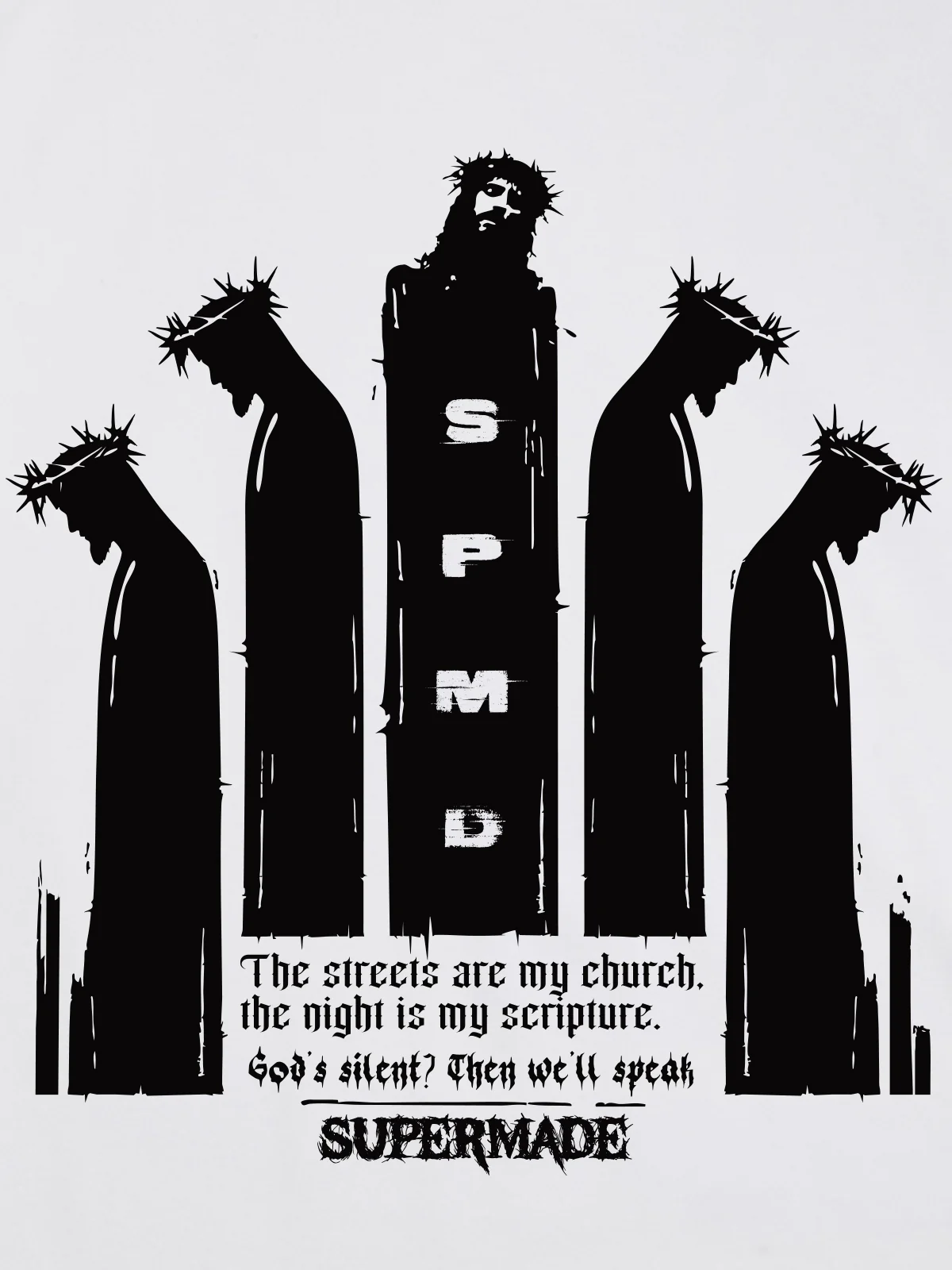 Original Saint Slogan Graphic T-Shirt