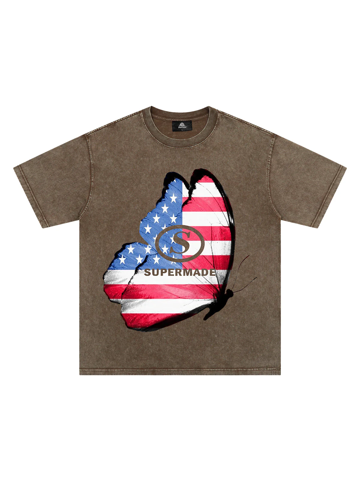 Orginal Street Butterfly Flag Independence Day T-shirt
