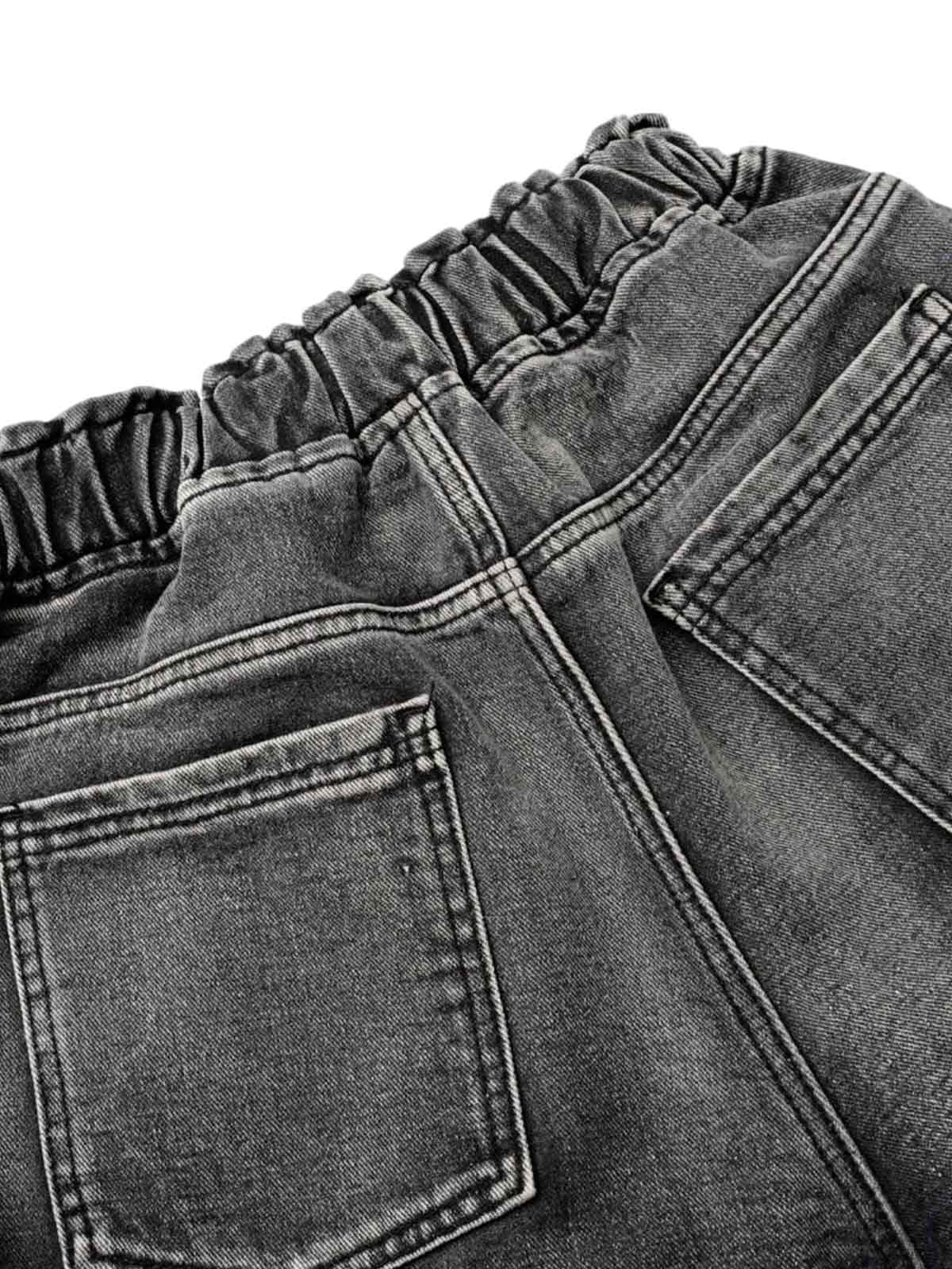 Distressed Cargo Denim Shorts - 2378