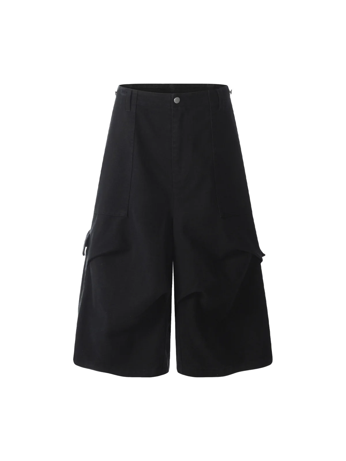 Distressed Multi-Pocket Cargo Jorts