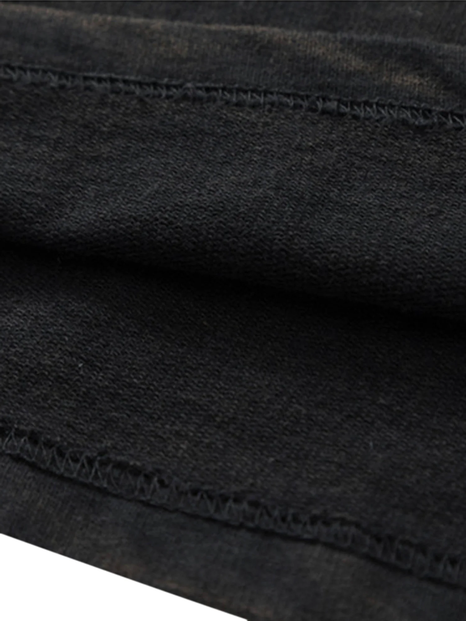 Thesupermade Washed Hooded Cotton Undershirt