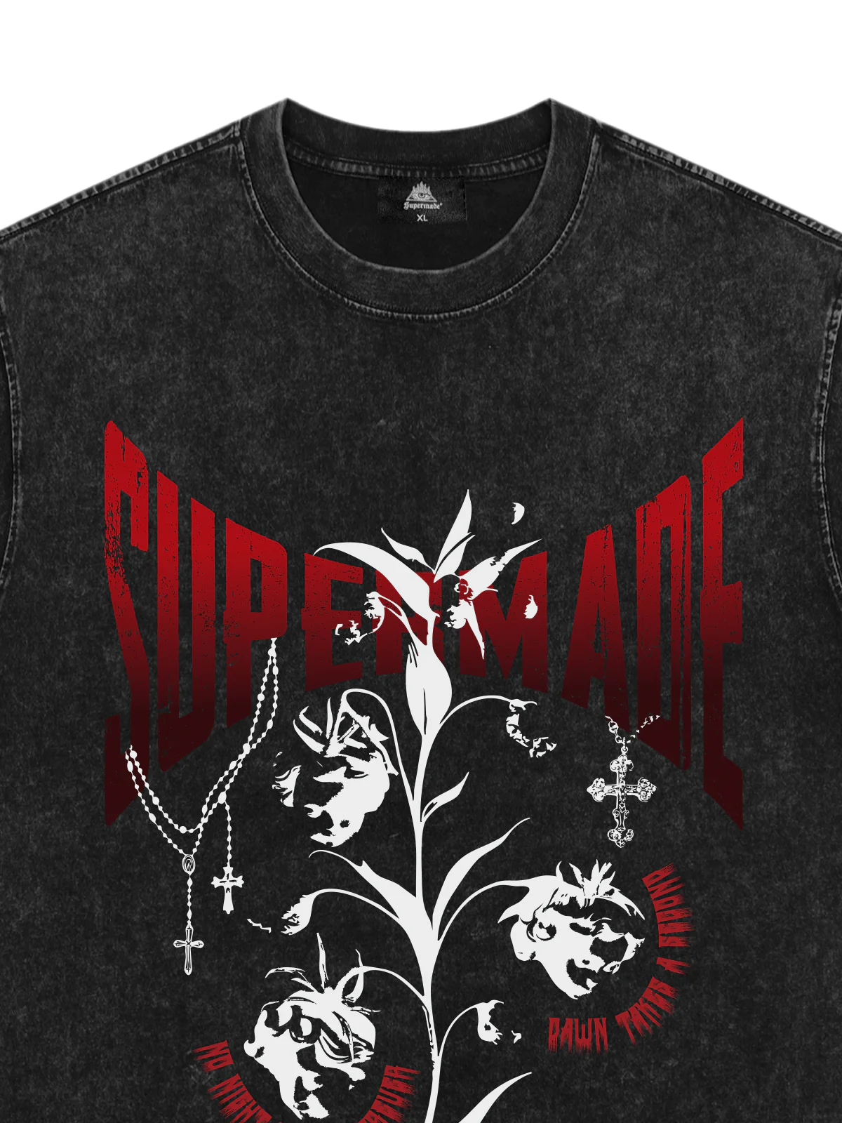 Original Graphic Gothic Angel T-Shirt