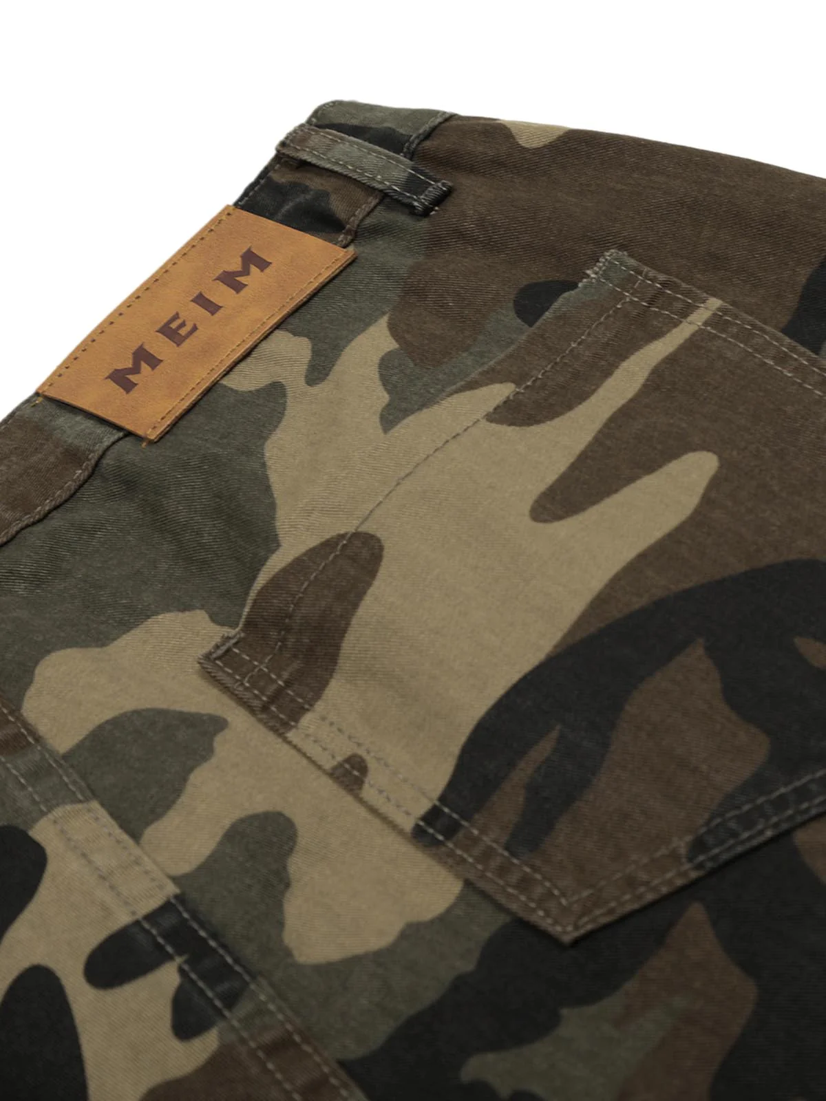 Camouflage Multi-Pocket Cargo Jorts