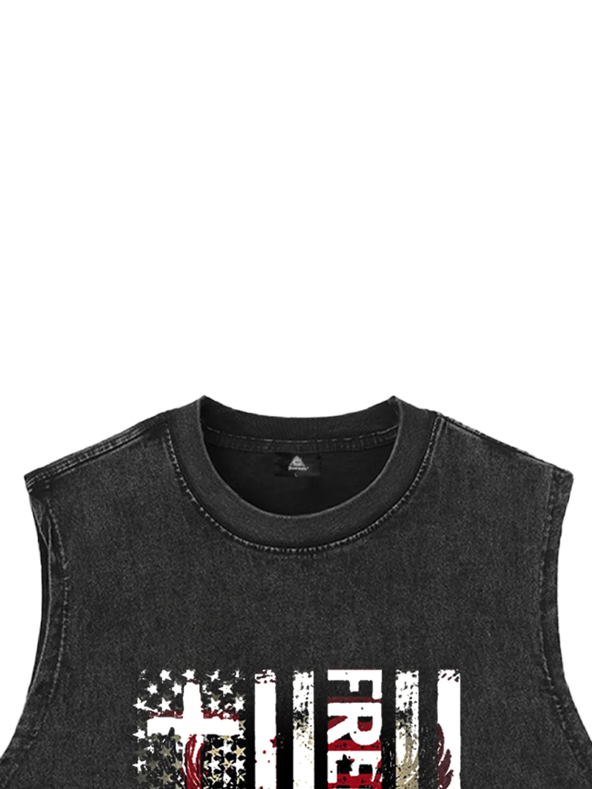 Orginal Eagle Flag Print Vest