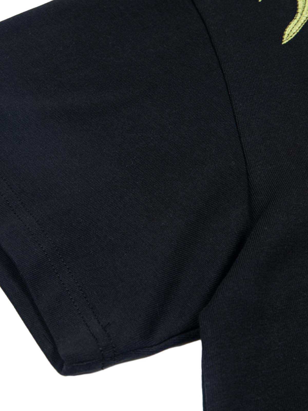 Floral Embroidered Oversized Short Sleeve T-Shirt