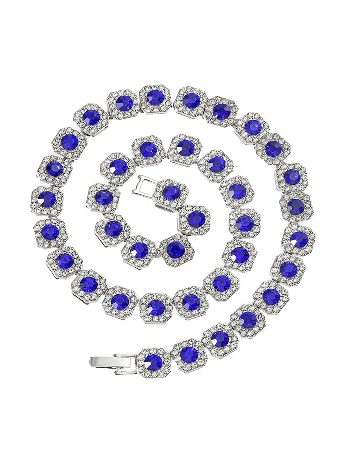 Thesupermade Round Diamond Cuban Necklace