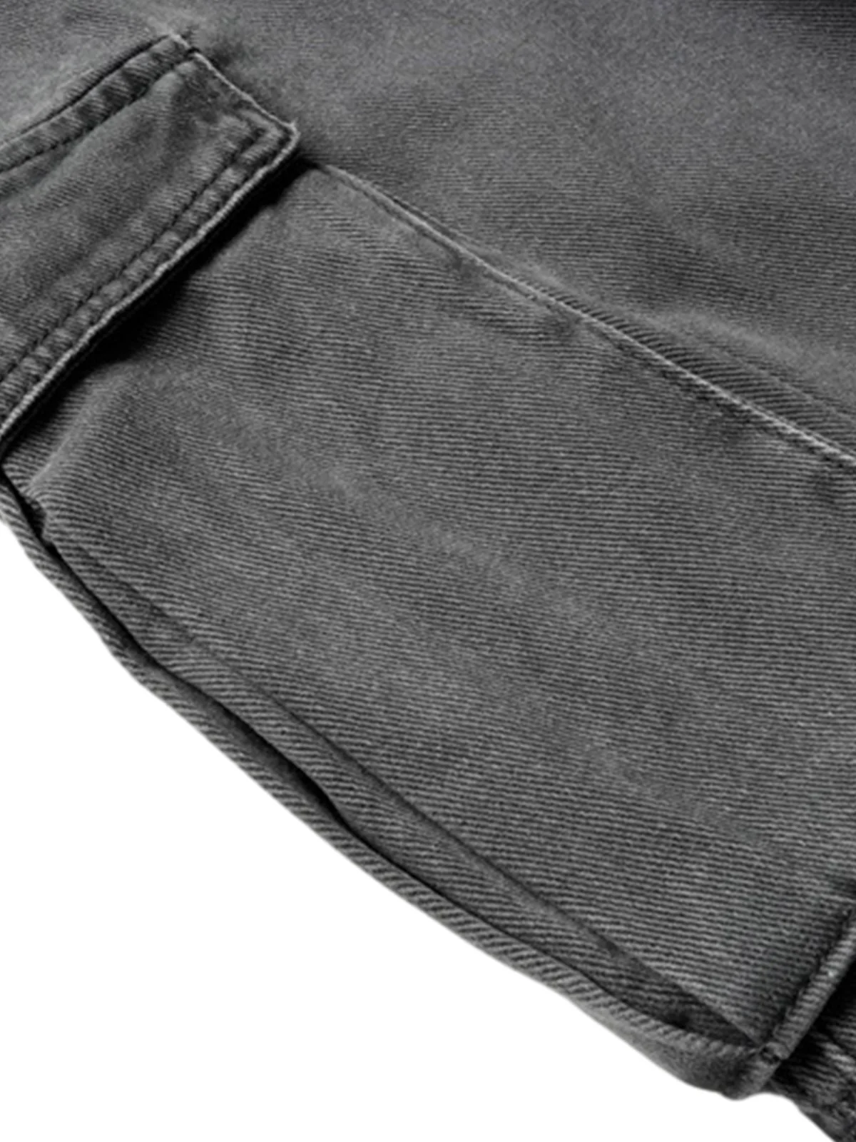 Deconstructed Detachable Split Cargo Jeans