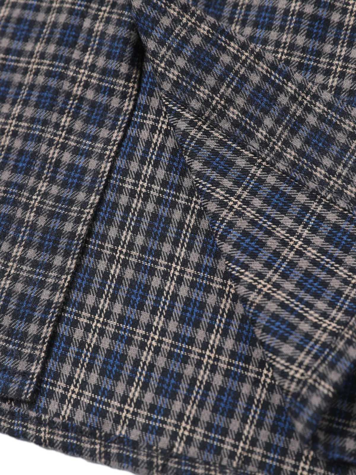Plaid Short Sleeve Polo Shirt
