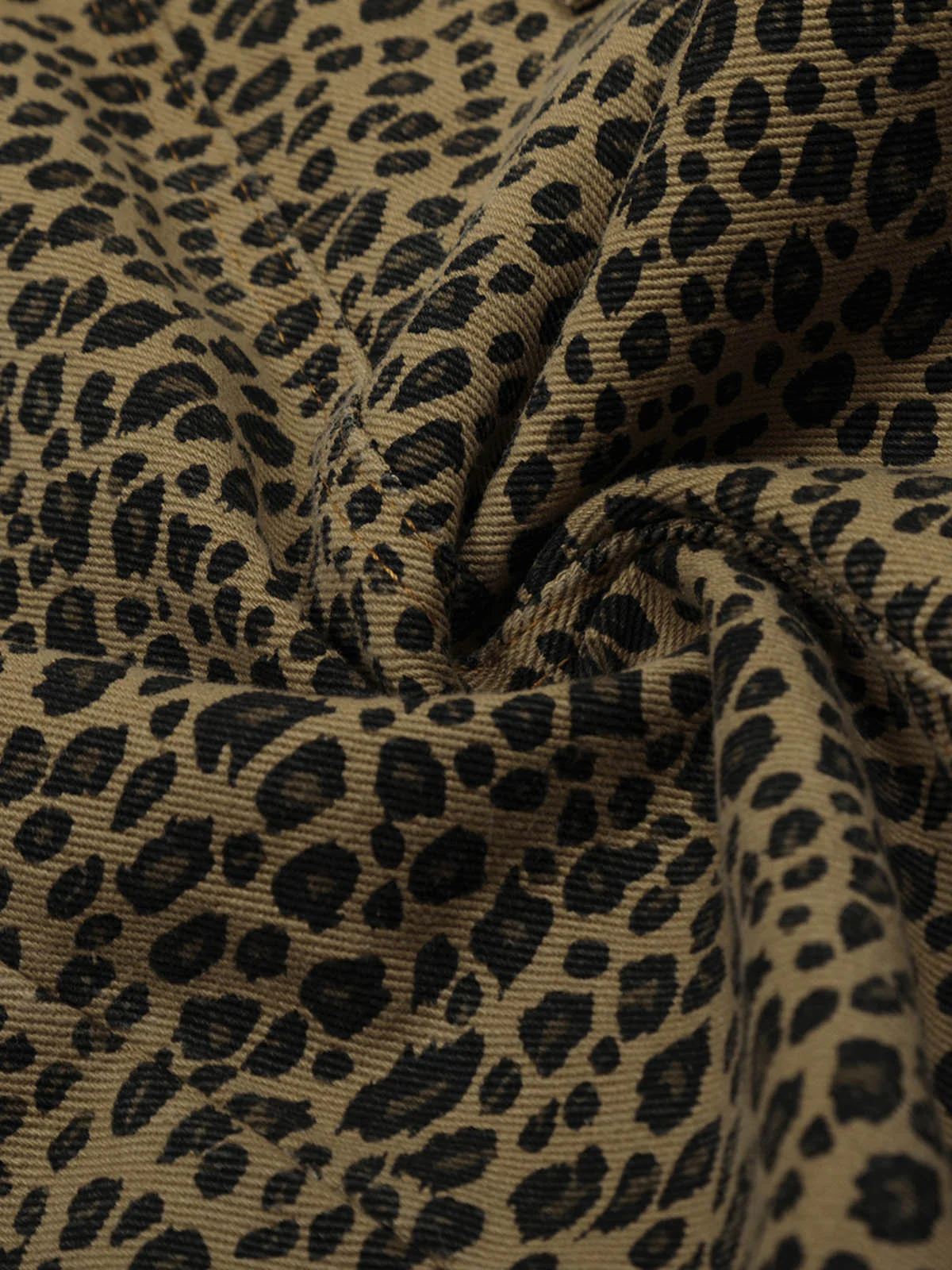 Cheetah Print Barrel Pants