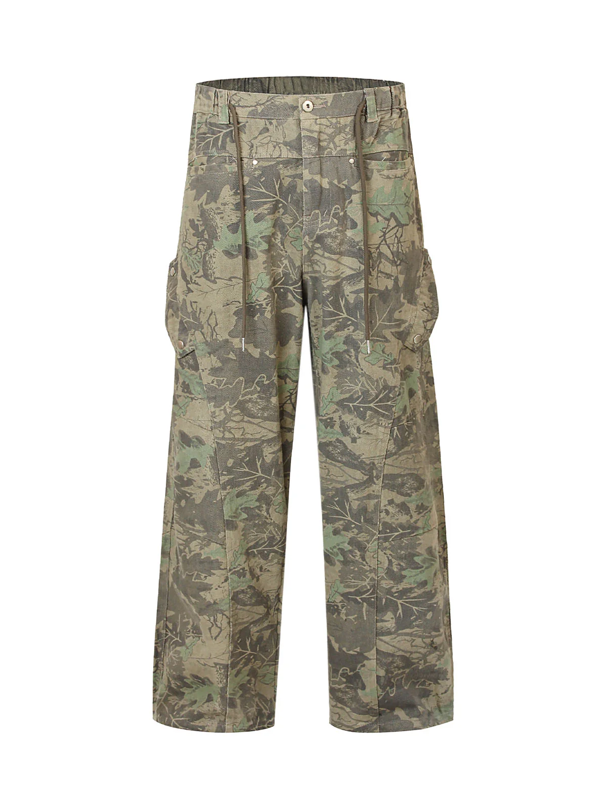 Camouflage Multi-Pocket Cargo Pants - 2355