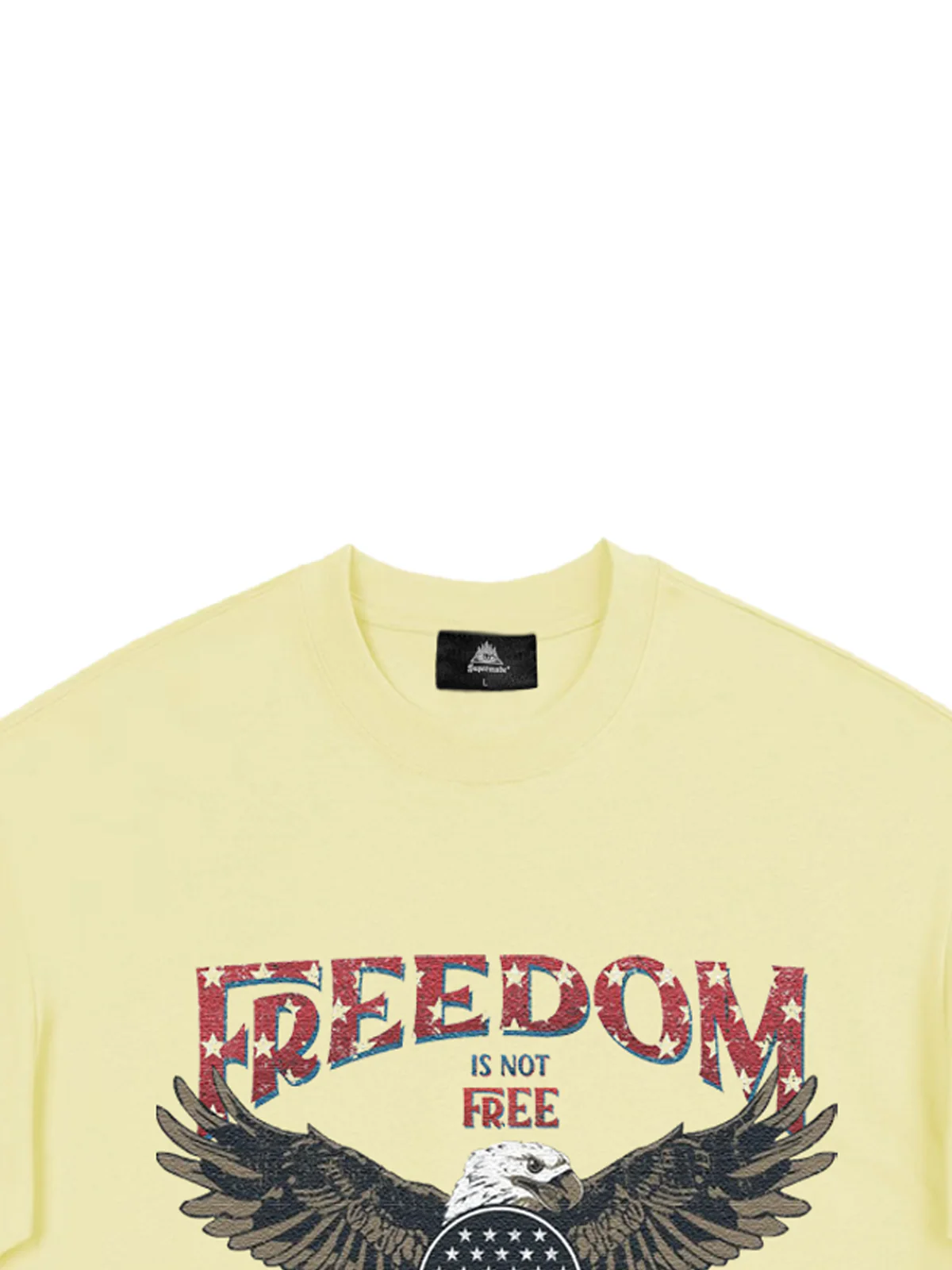 Original Freedom Eagle Print T-shirt