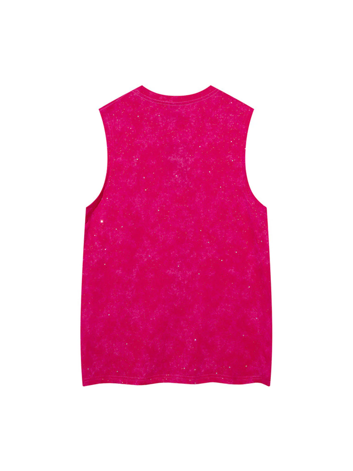 Retro Rhinestone Cross Chain Vest