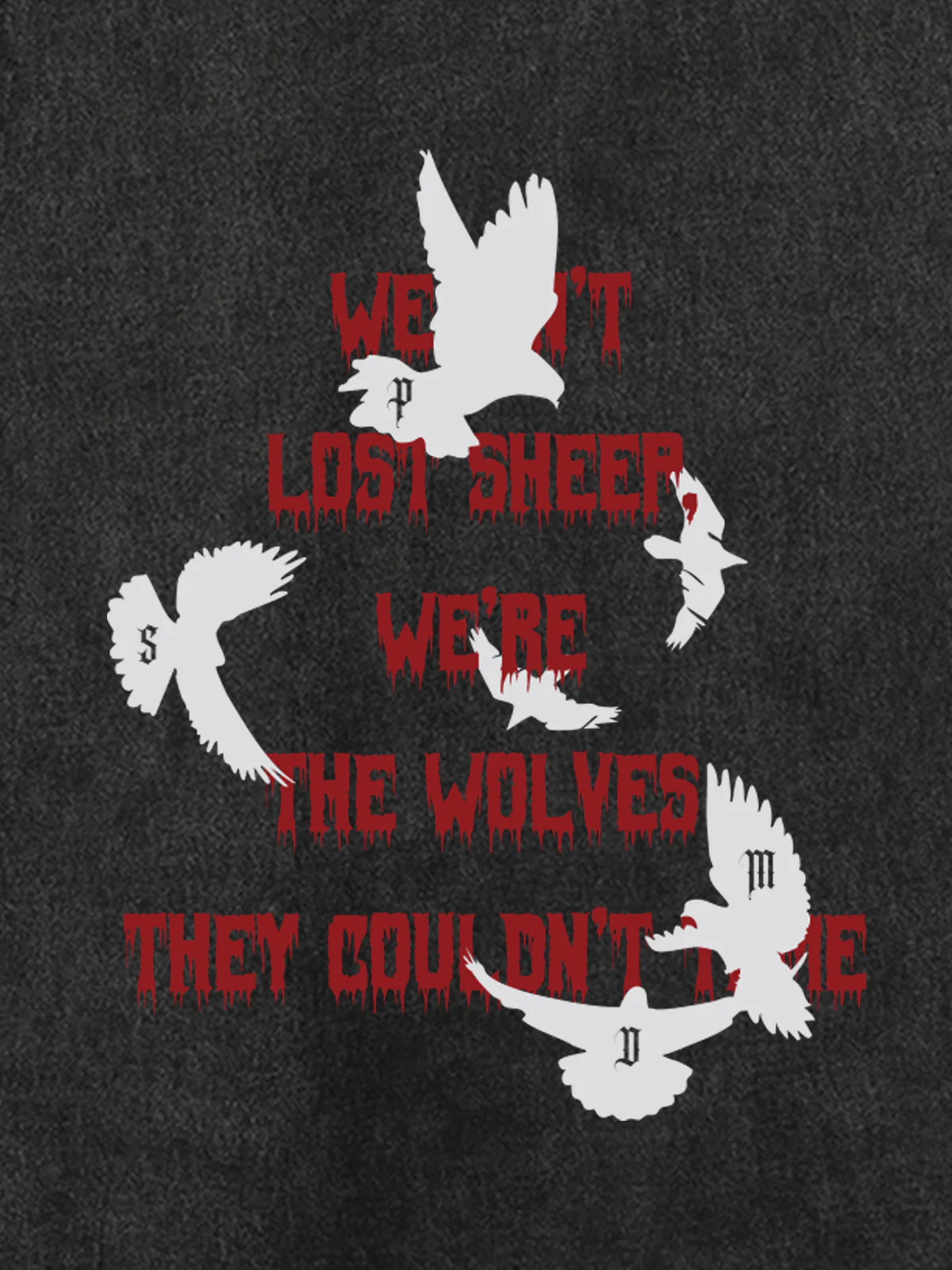 Original Saint Slogan Graphic Vest