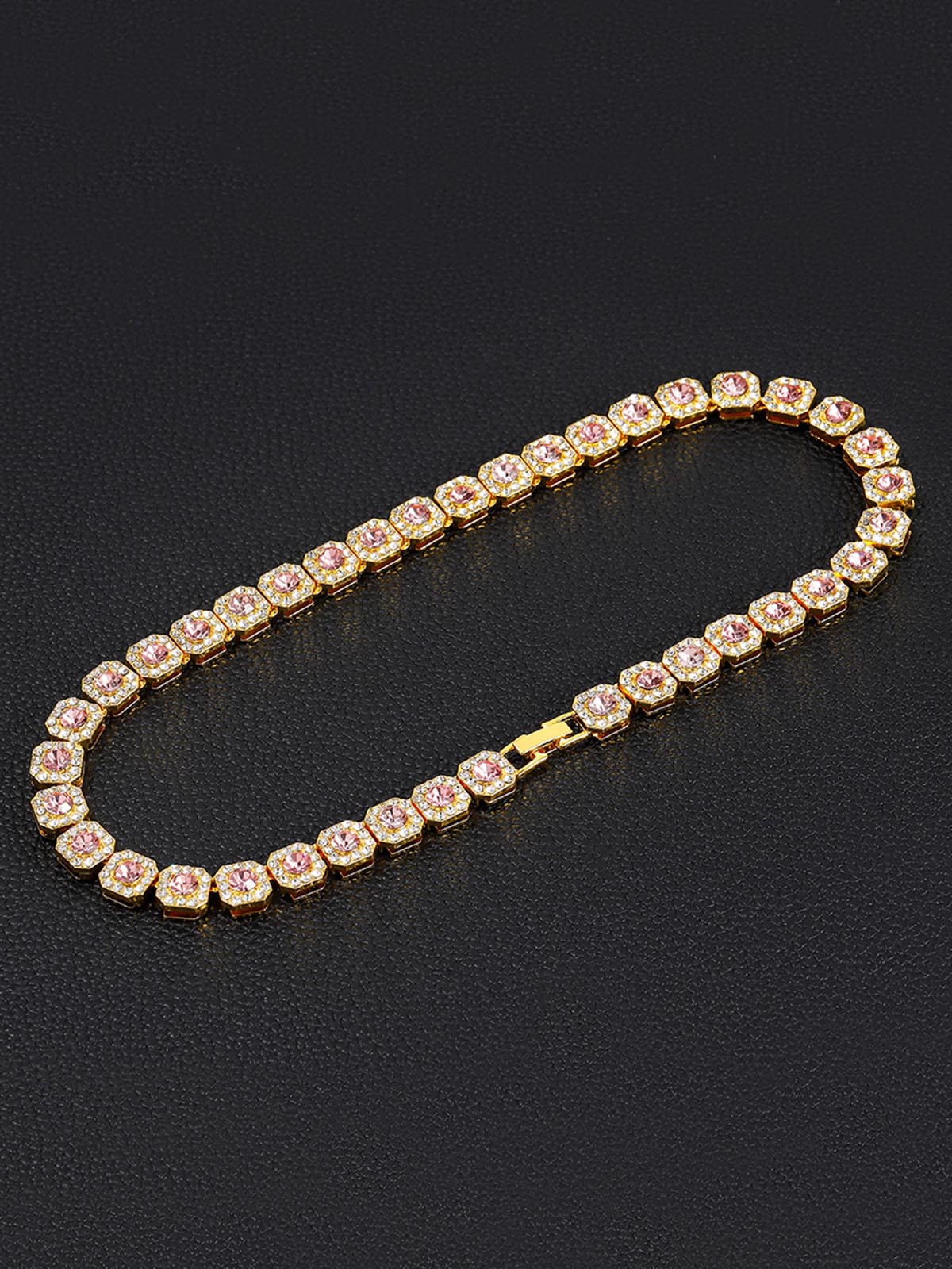 Thesupermade Round Diamond Cuban Necklace