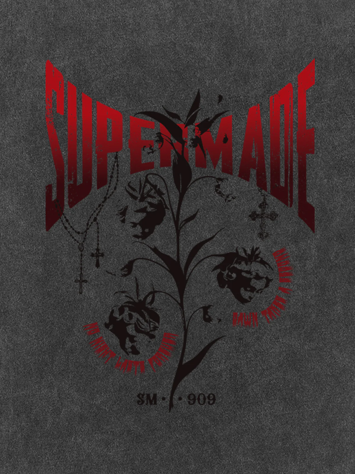 Original Graphic Gothic Angel T-Shirt