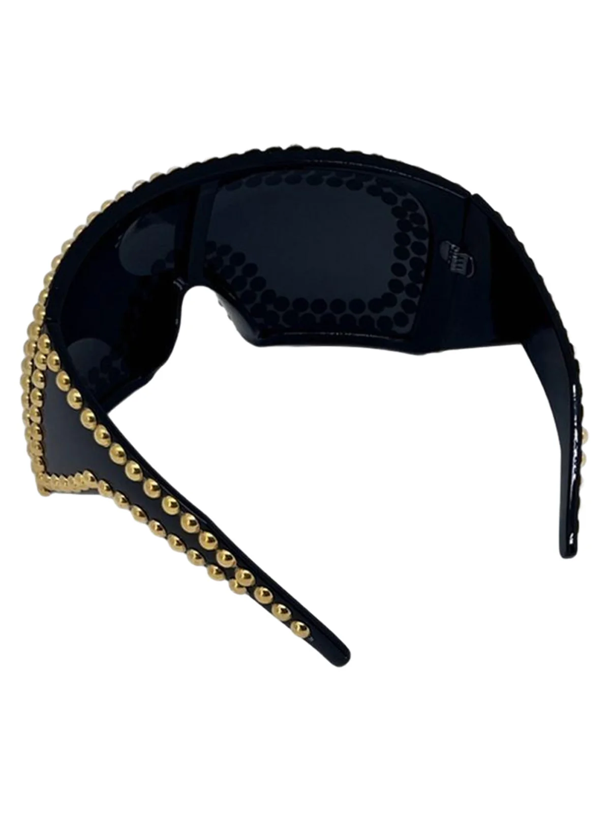Punk Party Oversized Square Studded Sunglasses