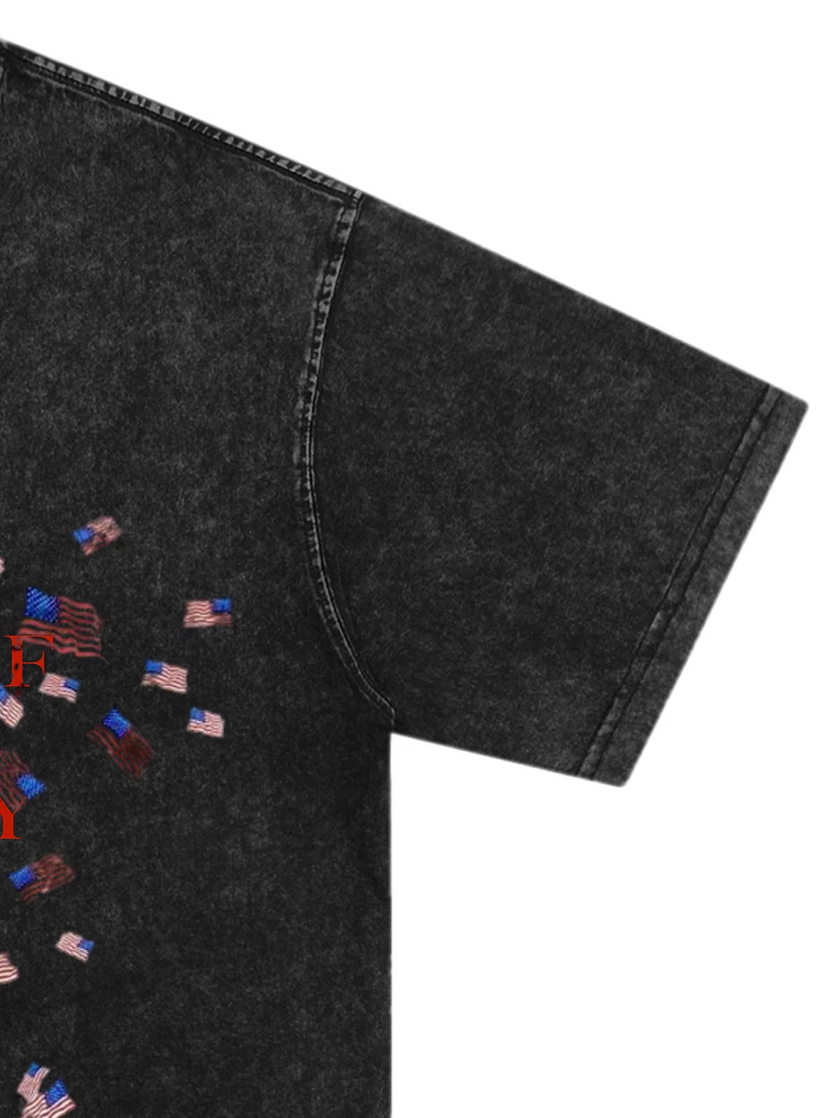 Orginal Street Broken Phantom Butterfly Independence Day T-shirt