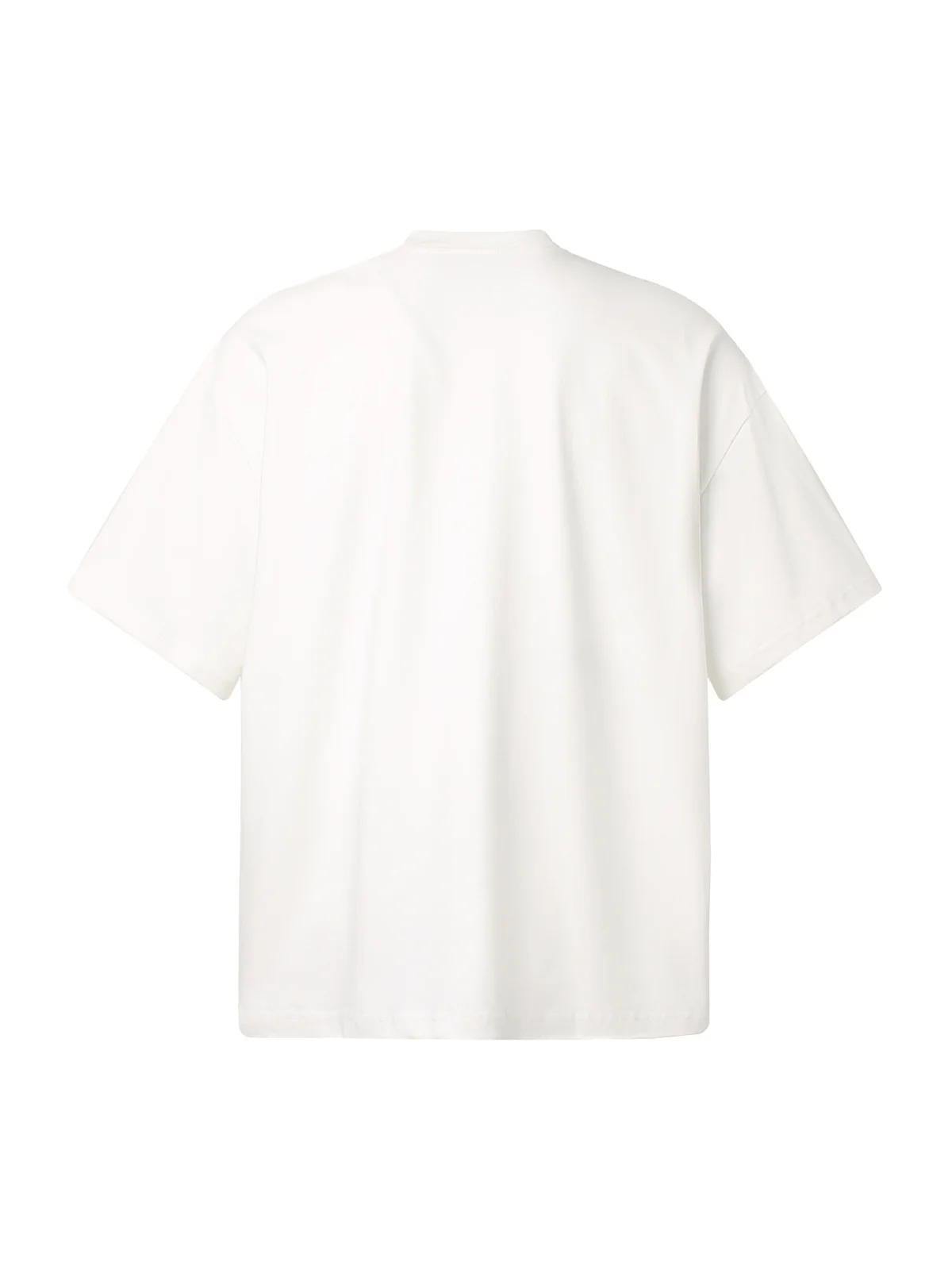 Letter Graphic Crew-Neck T-Shirt