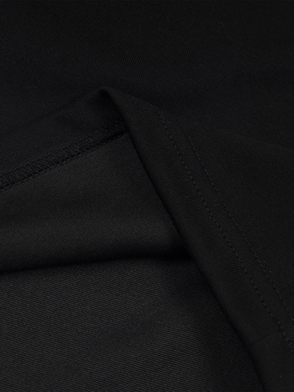 Elastic Letter Double Waist Shorts