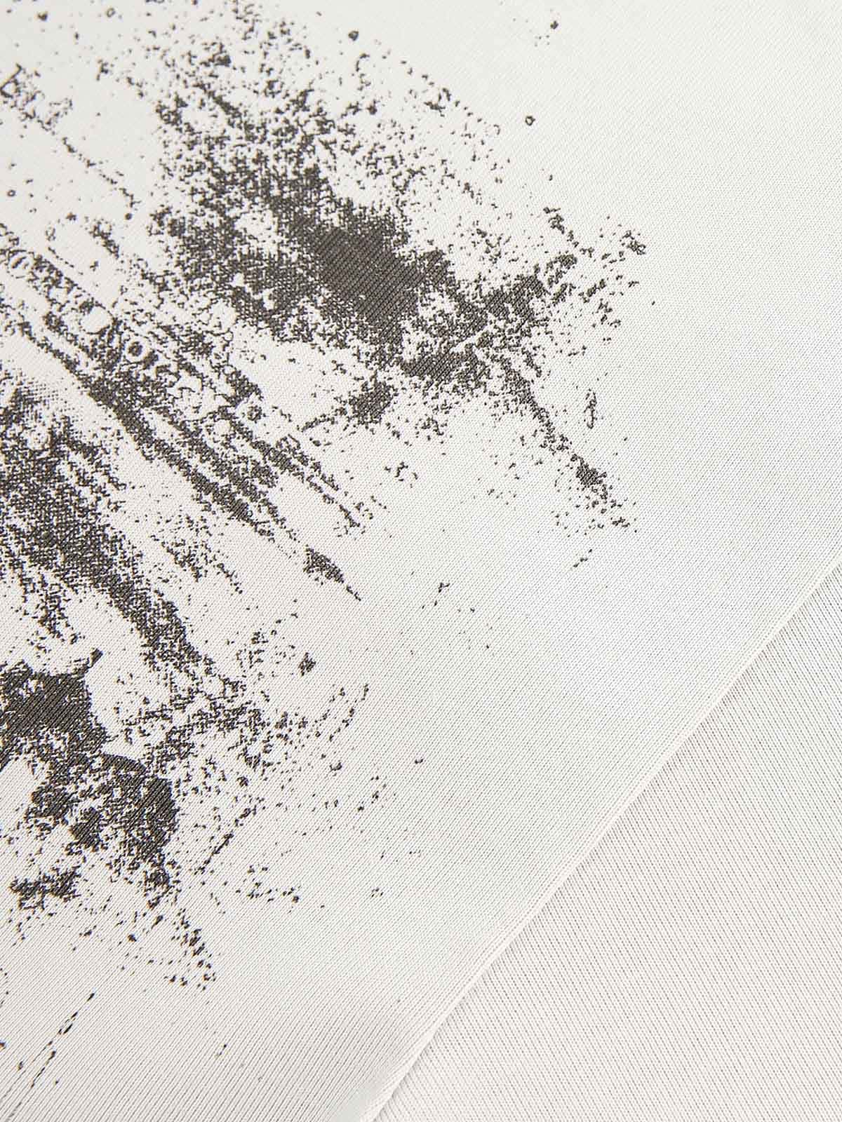 Tattered Design Printed T-shirt